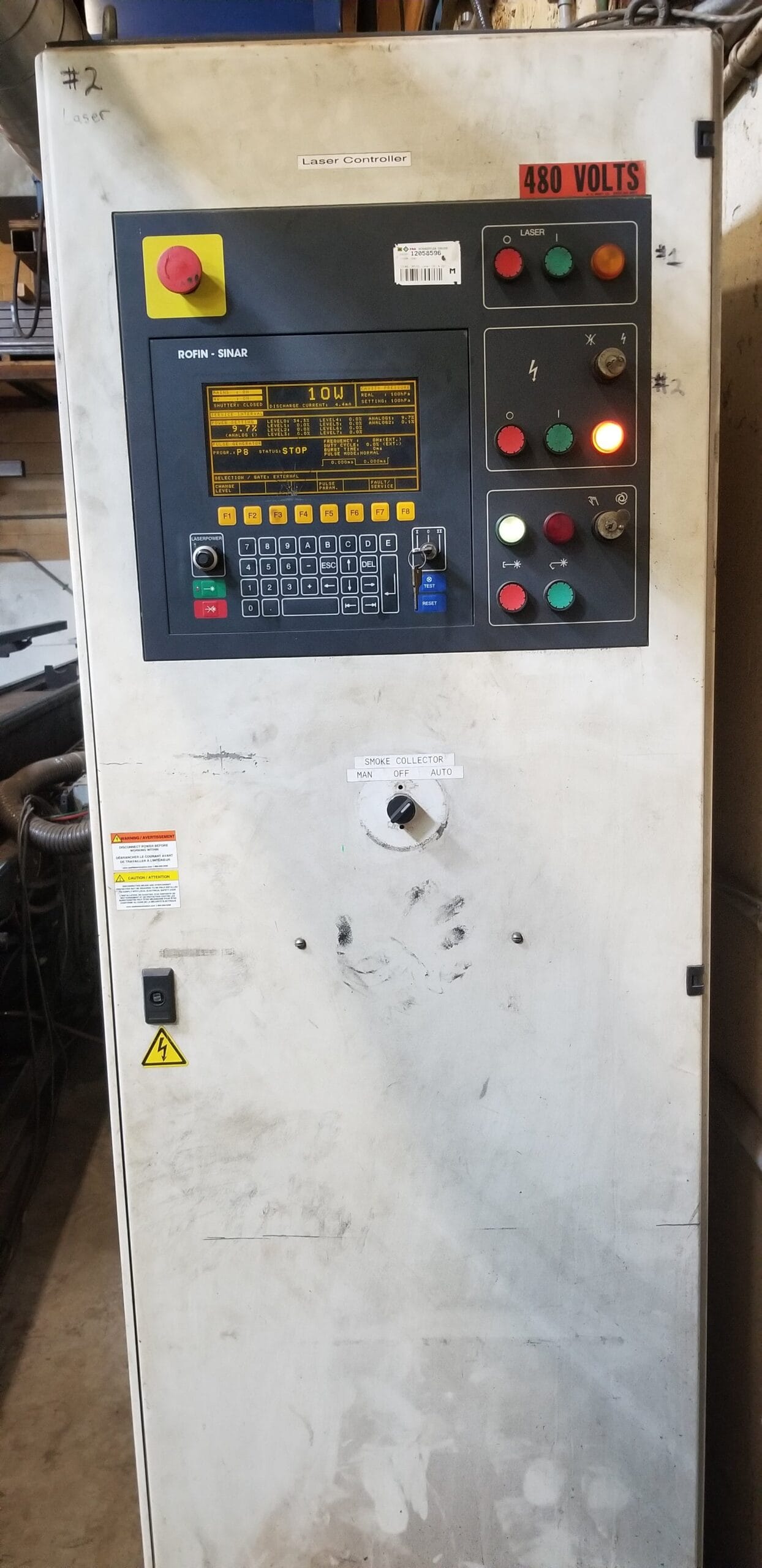 2000 Watt Altamar LT2400 Tube Laser, 2004 - 6” X 24’, Semi-Automatic Bundle Feed Infeed Shuttle - Image 2