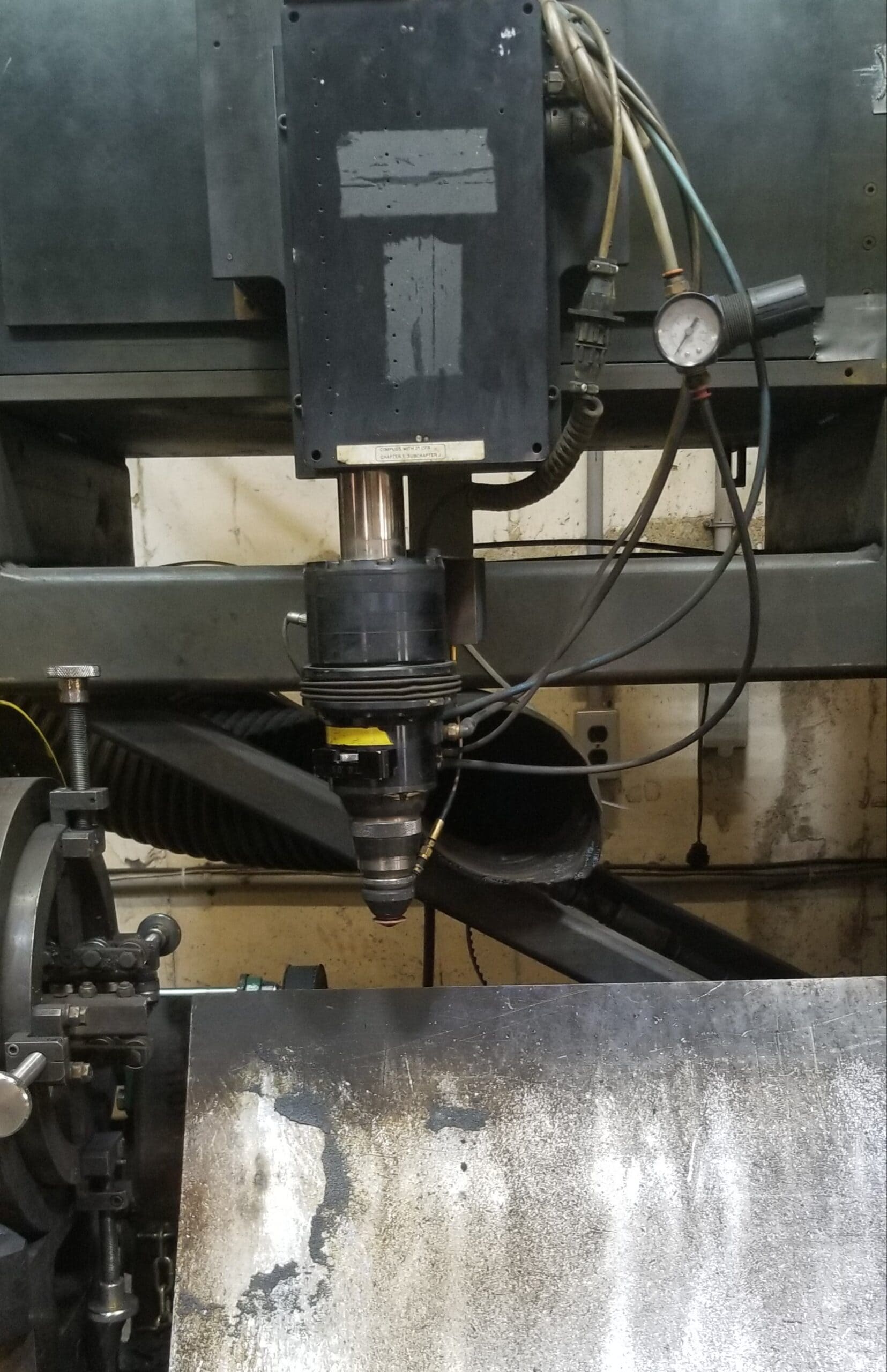 2000 Watt Altamar LT2400 Tube Laser, 2004 - 6” X 24’, Semi-Automatic Bundle Feed Infeed Shuttle - Image 6