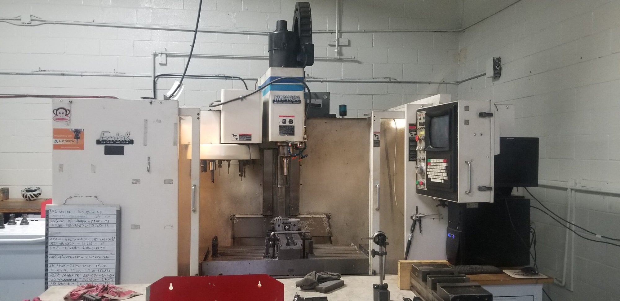 Fadal VMC 4020HT 906, 1996 - Image 2