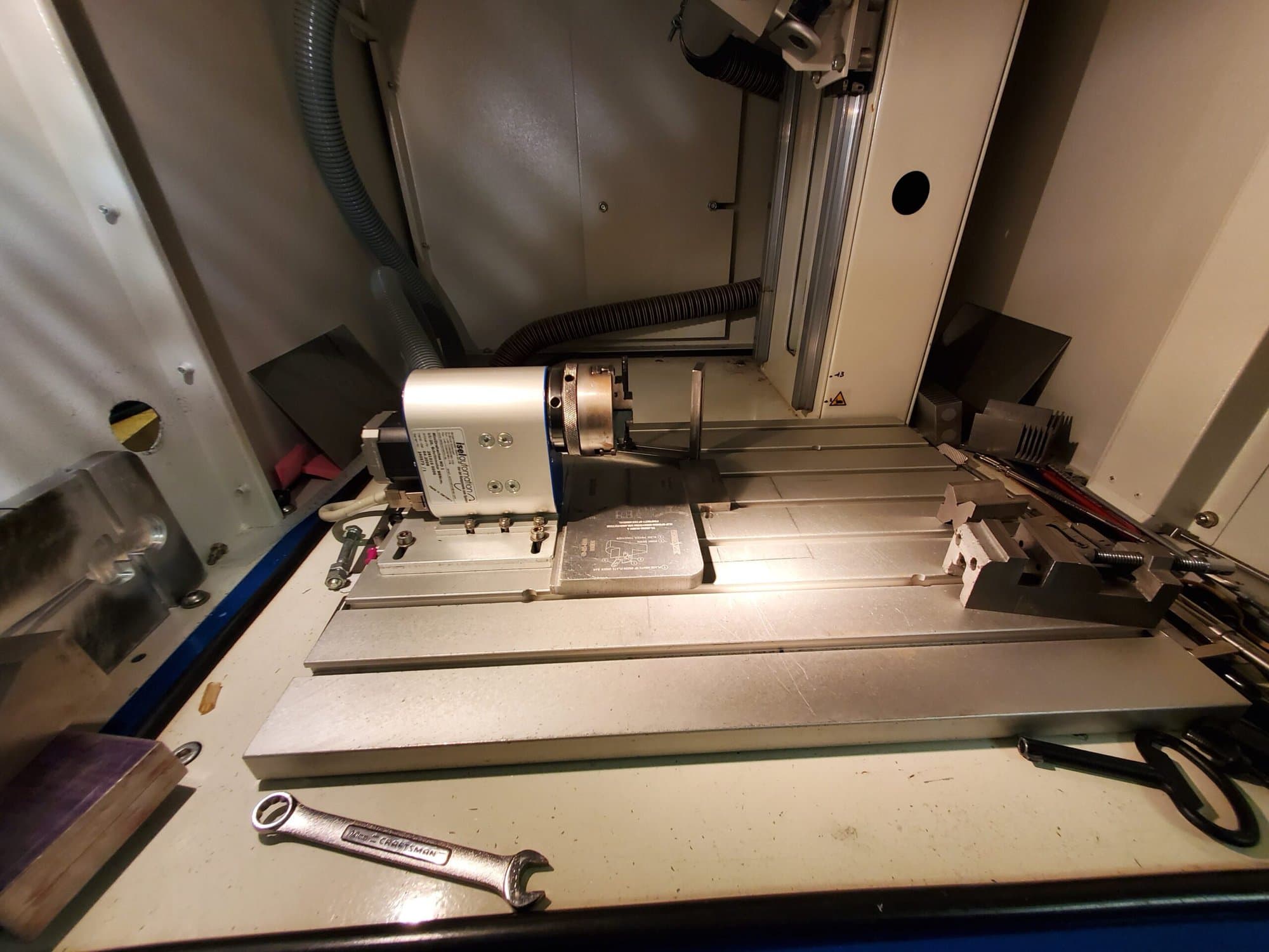 Trumpf Vectormark Compact Laser Marker, 2006- Rotary Axis - Image 2