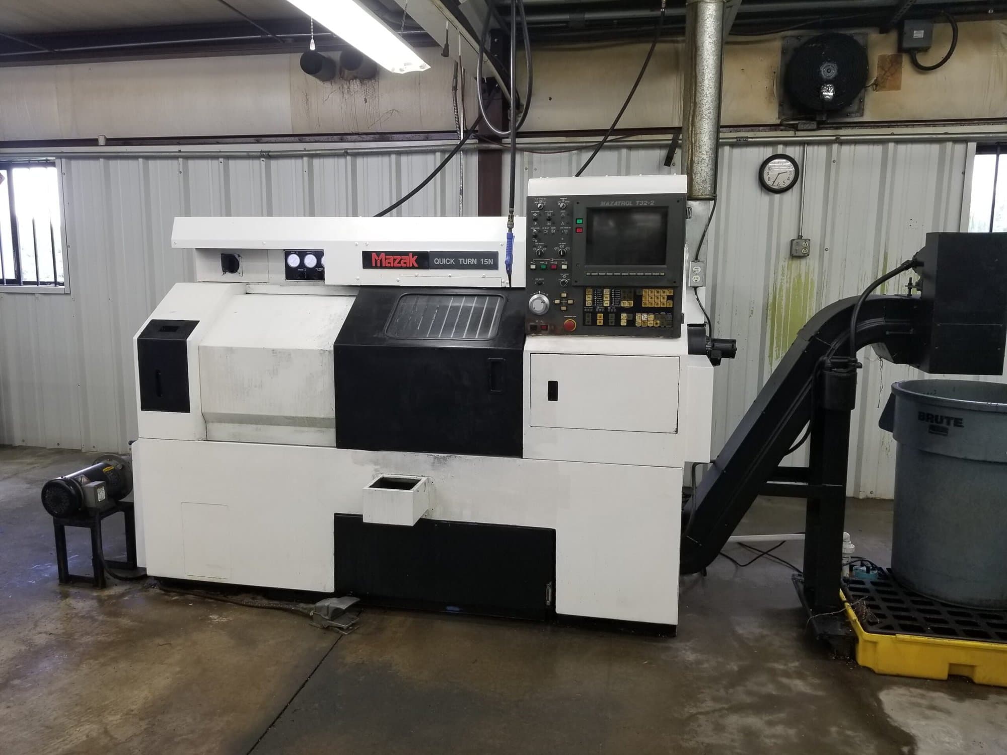 Mazak Quick Turn 15N CNC Lathe, 1995