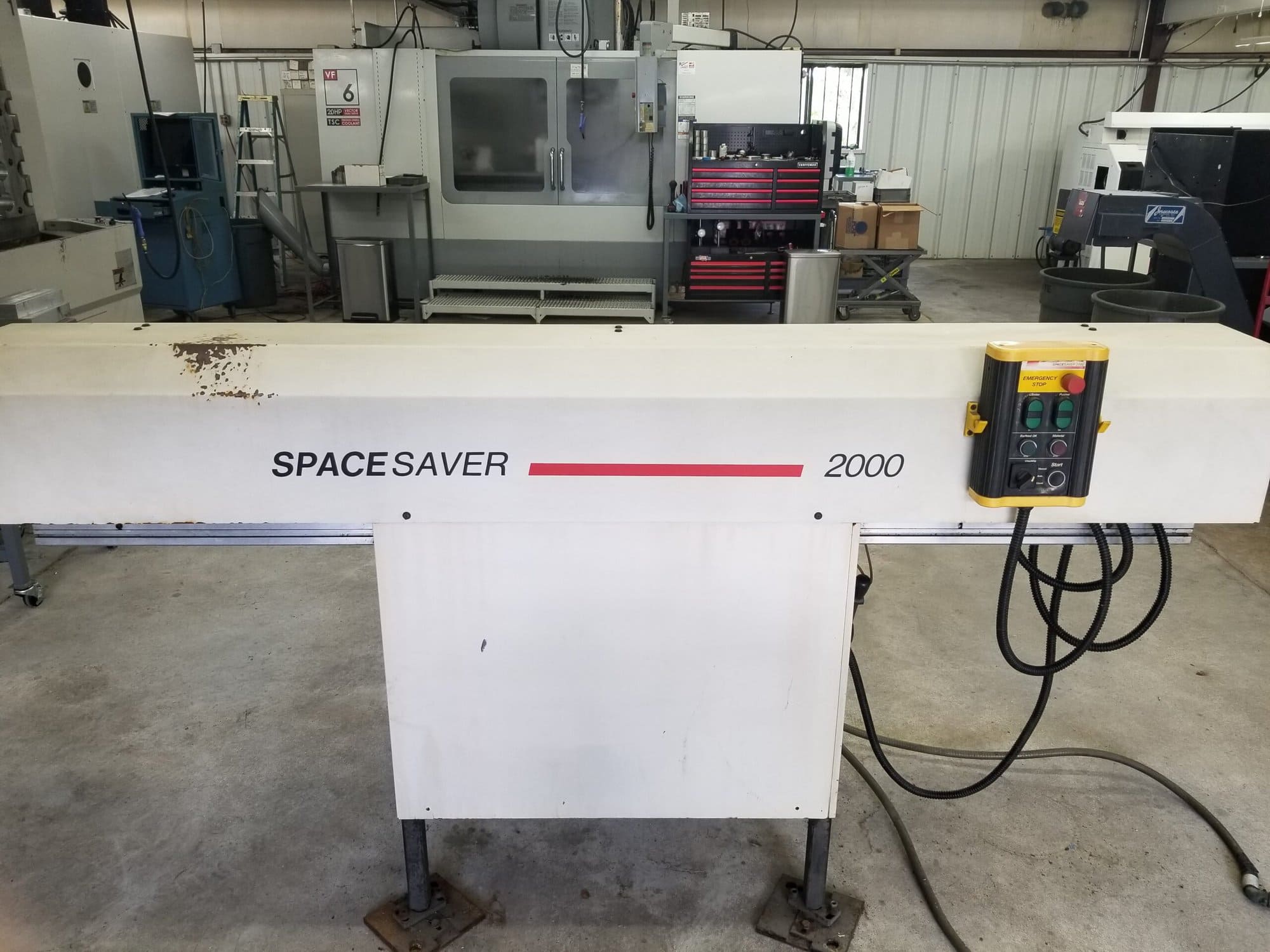 Mazak Quick Turn 20N CNC Lathe, 1997 - Bar Feeder - Image 2