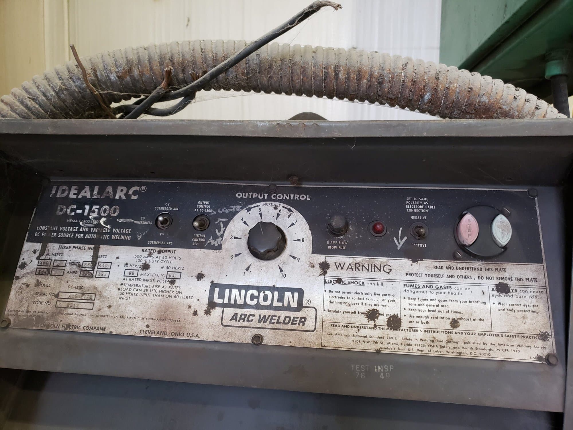 Ransome 12' x 15' 1212RF Welding Manipulator, 1997 - W/ Lincoln NA-3S Sub-Arc Controller - Image 4