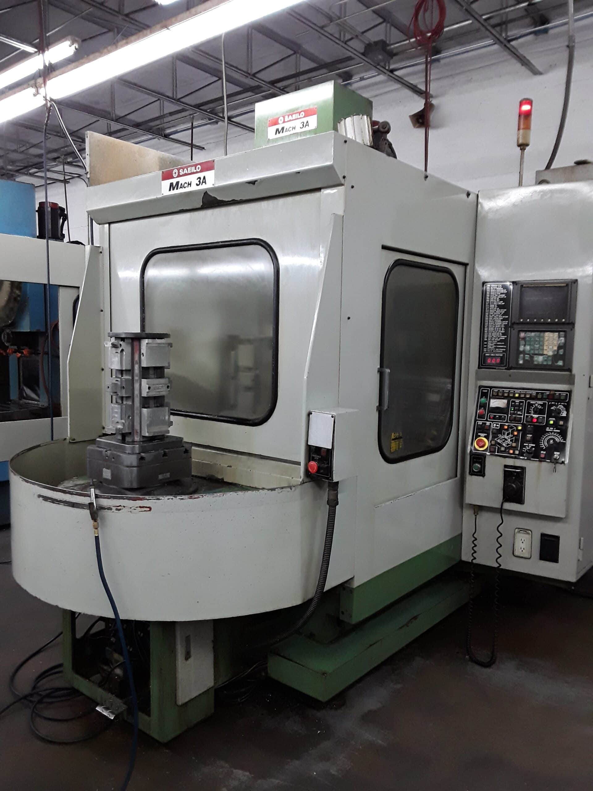 Saeilo Mach 3A HMC, 1993 - Chip Conveyor, Rigid Tapping - Image 3