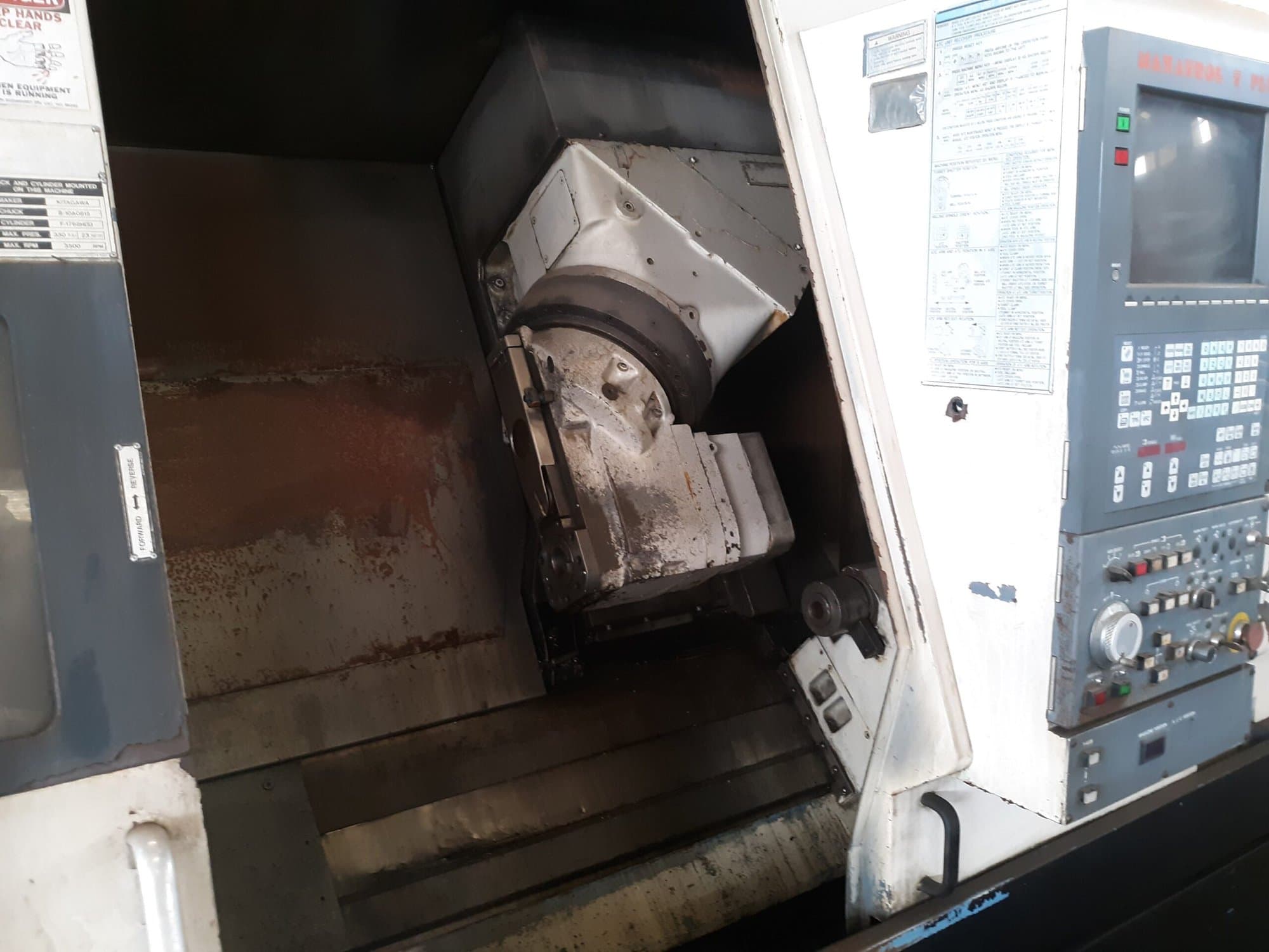 Mazak Integrex 30 CNC Lathe, 1995- Chip Conveyor, Tailstock - Image 2