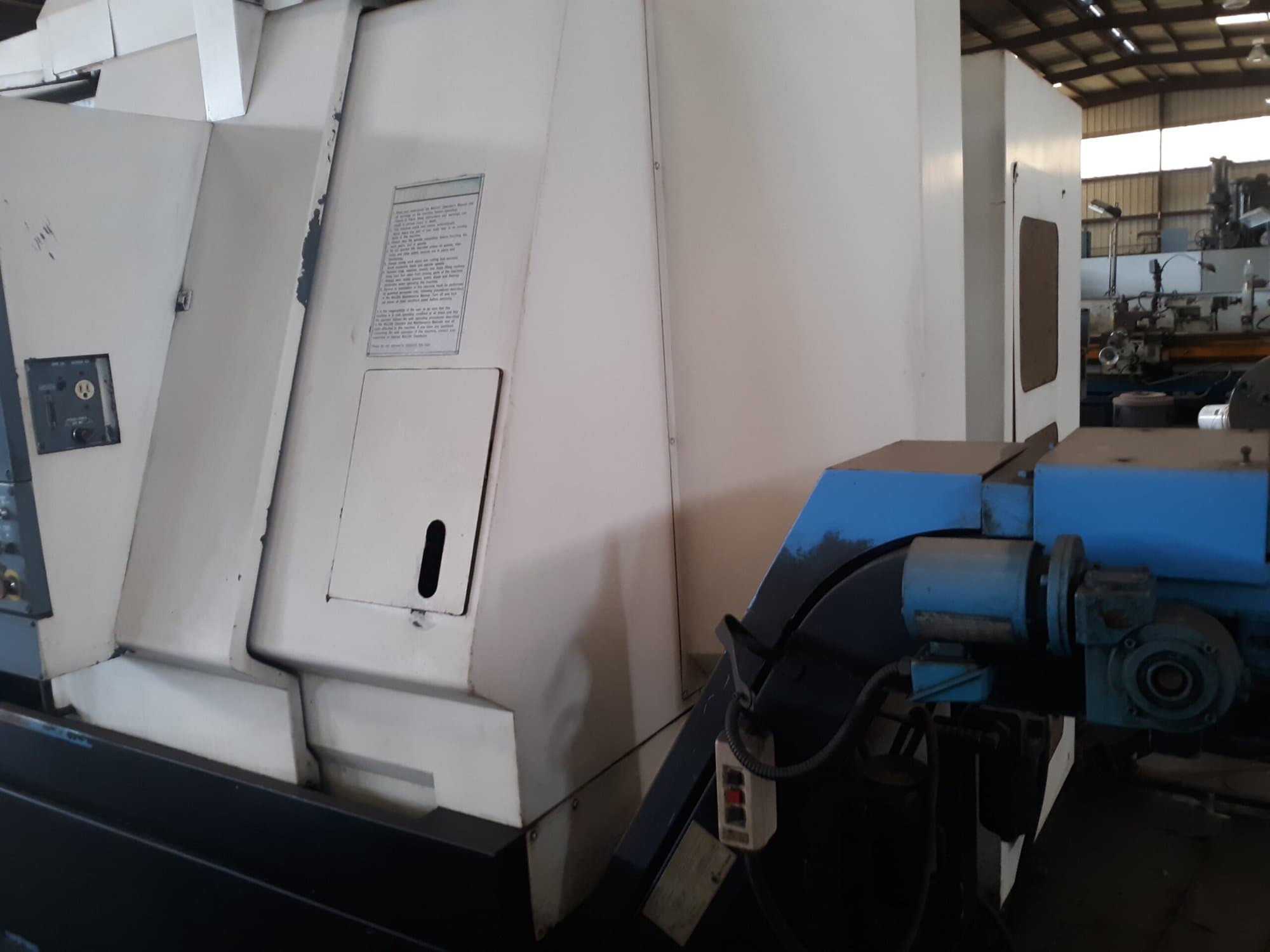 Mazak Integrex 30 CNC Lathe, 1995- Chip Conveyor, Tailstock - Image 9
