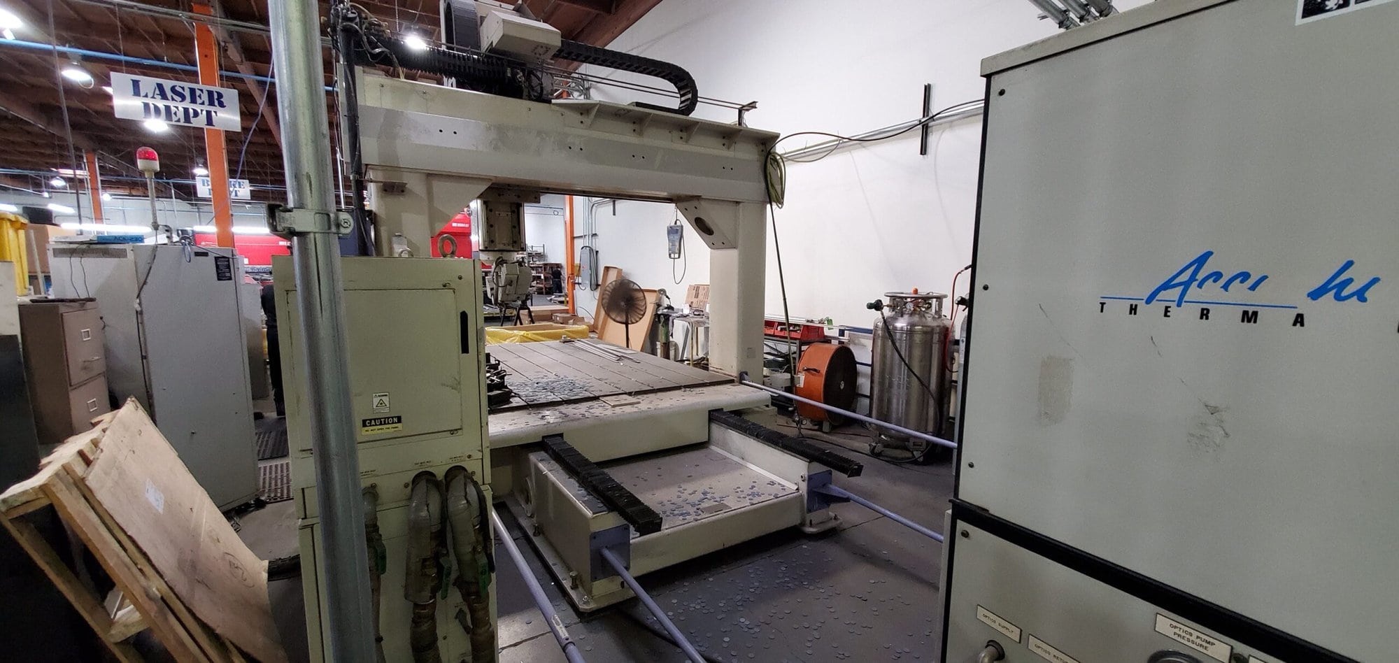 2000 Watt Mitsubishi ML3122VZ 5-Axis CO2 Laser, 2000 - 5' x 10' - Image 7