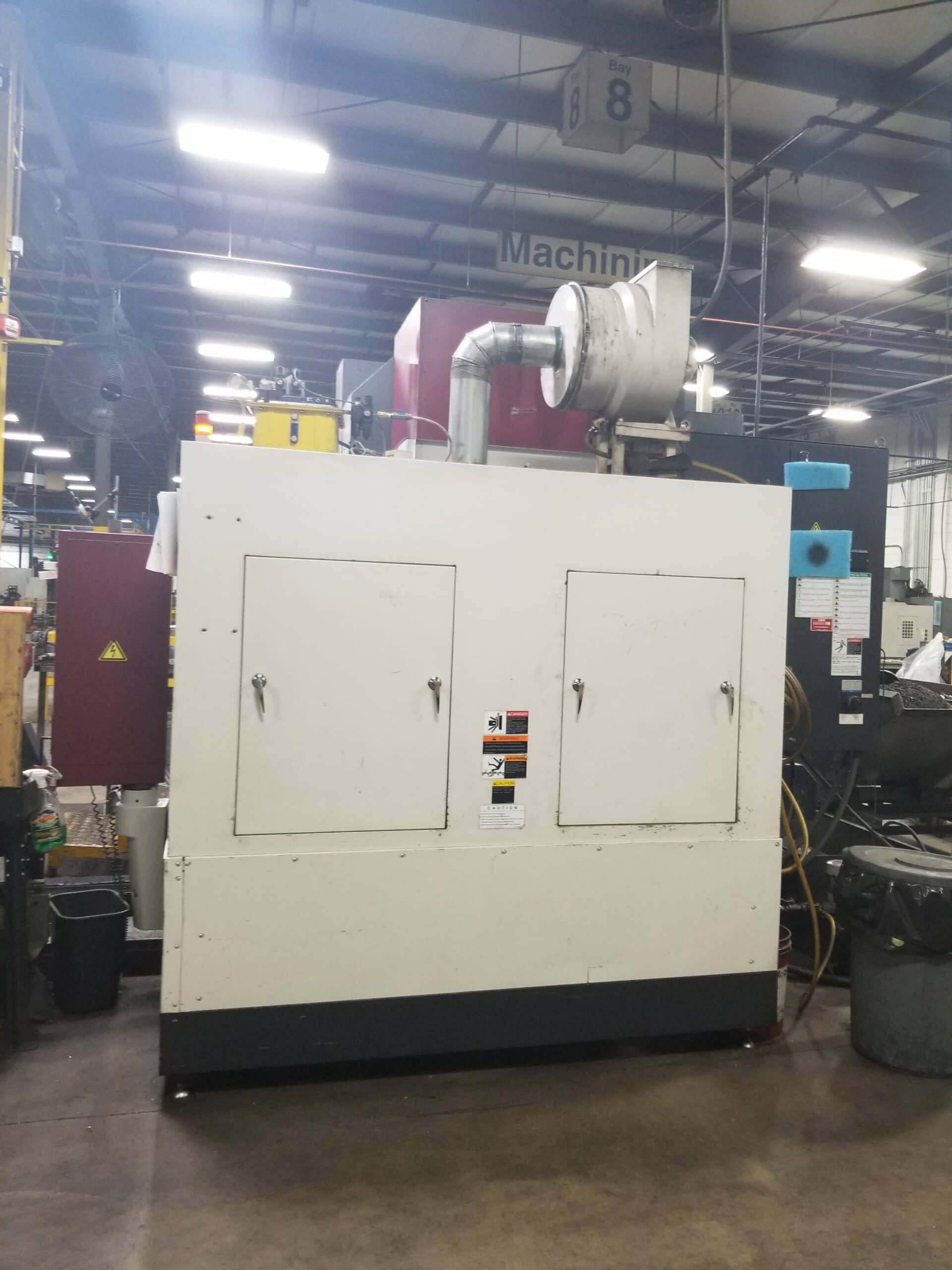OKK VM7 III VMC, 2010 - Includes 1000 PSI pump and a mist collector, 4th Axis Prepped, Under power - Image 5