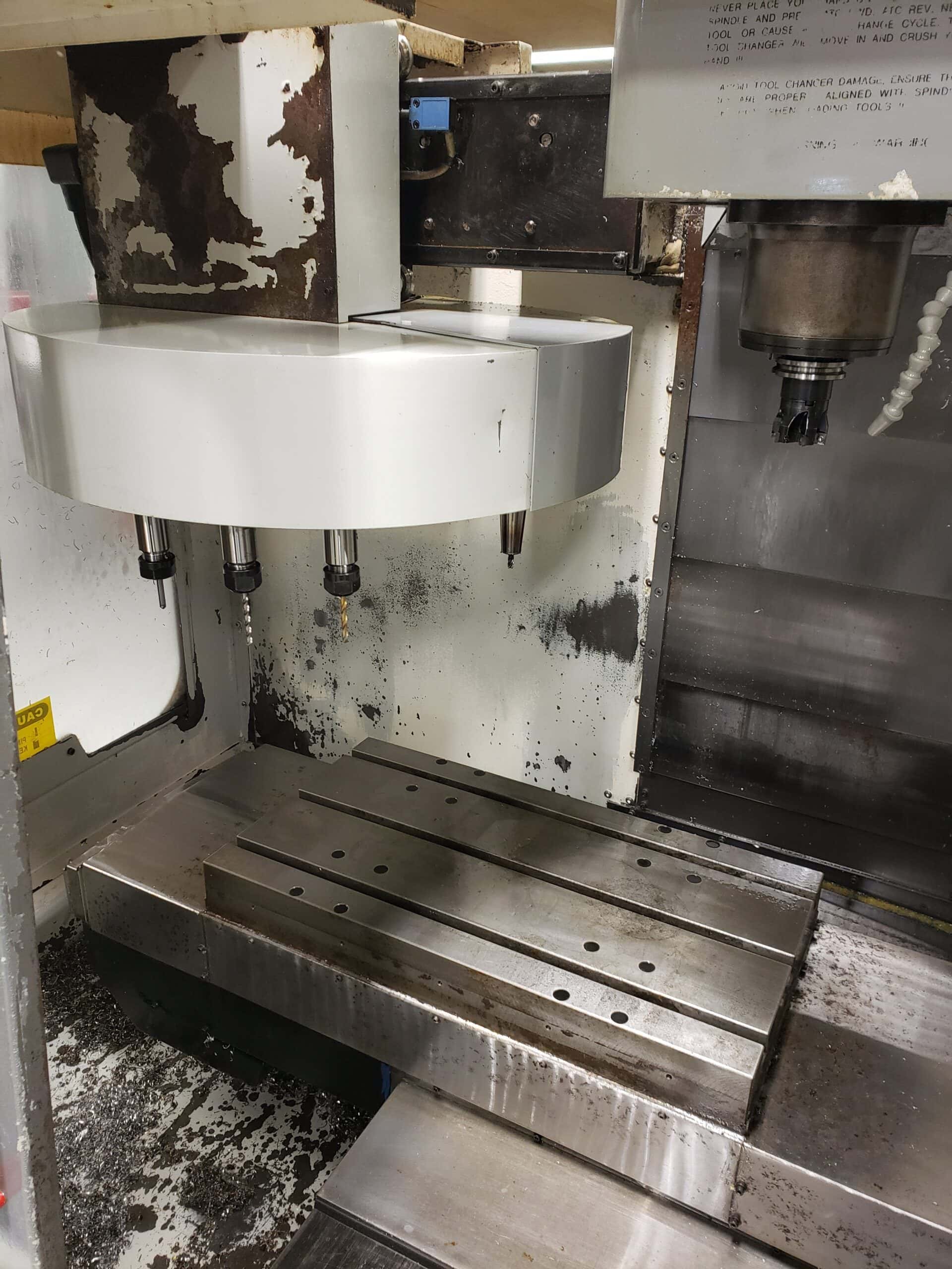 Haas VF-0 VMC, 2000 - Low Hours, Under Power, Video Available - Image 8