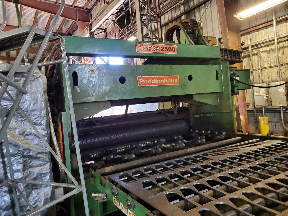 2012 Peddinghaus HSFDB-2500 CNC Plate Processor, w/Hyperthrem400, 4" Max Material Thickness - Image 2