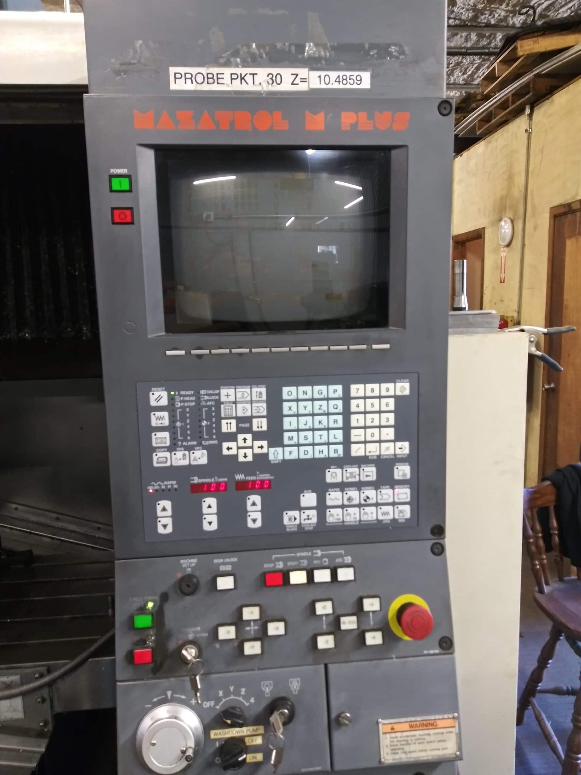 Mazak FJV-25 VMC, 1998 - Under Power, Inspection Ready, 12k RPM, 4th Axis - Image 4