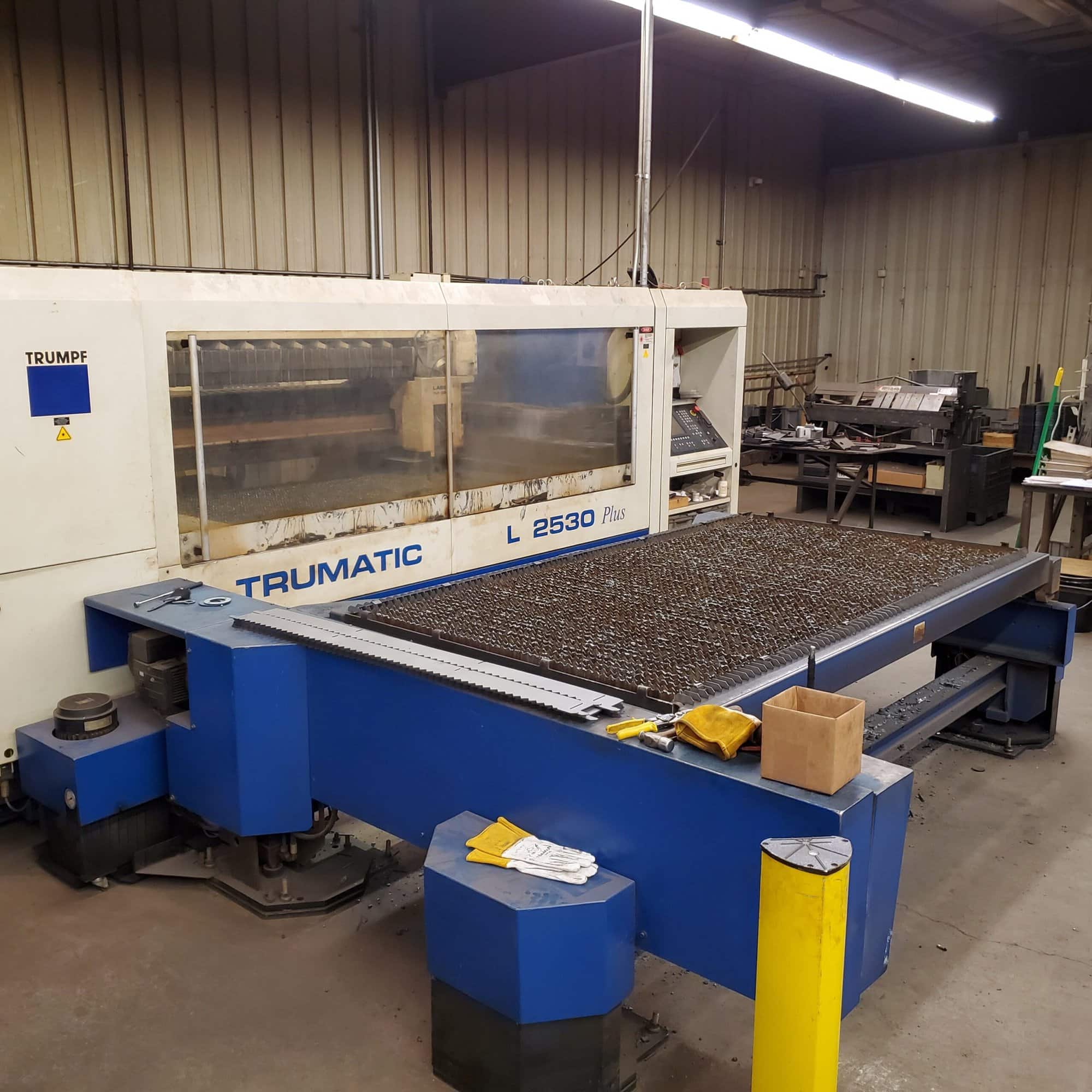 3200 Watt Trumpf L2530 Plus Laser, 2003 - 4' x 8', Resonator recently replaced! - Image 2
