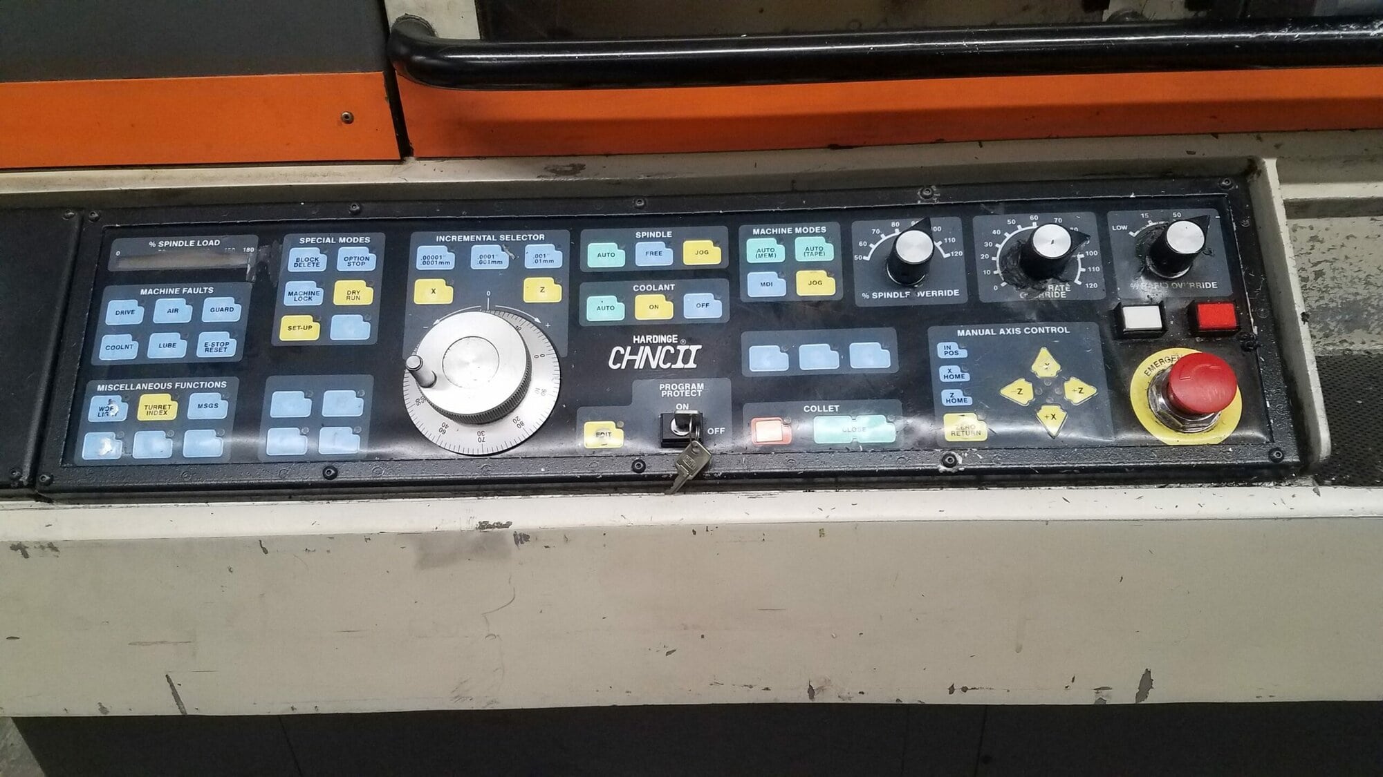 Hardinge CHNC-II Super Precision CNC Lathe - Fanuc, Chip Conveyor - Image 4