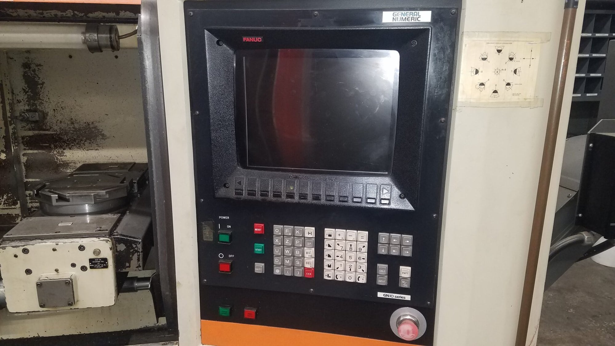 Hardinge CHNC-II Super Precision CNC Lathe - Fanuc, Chip Conveyor - Image 3