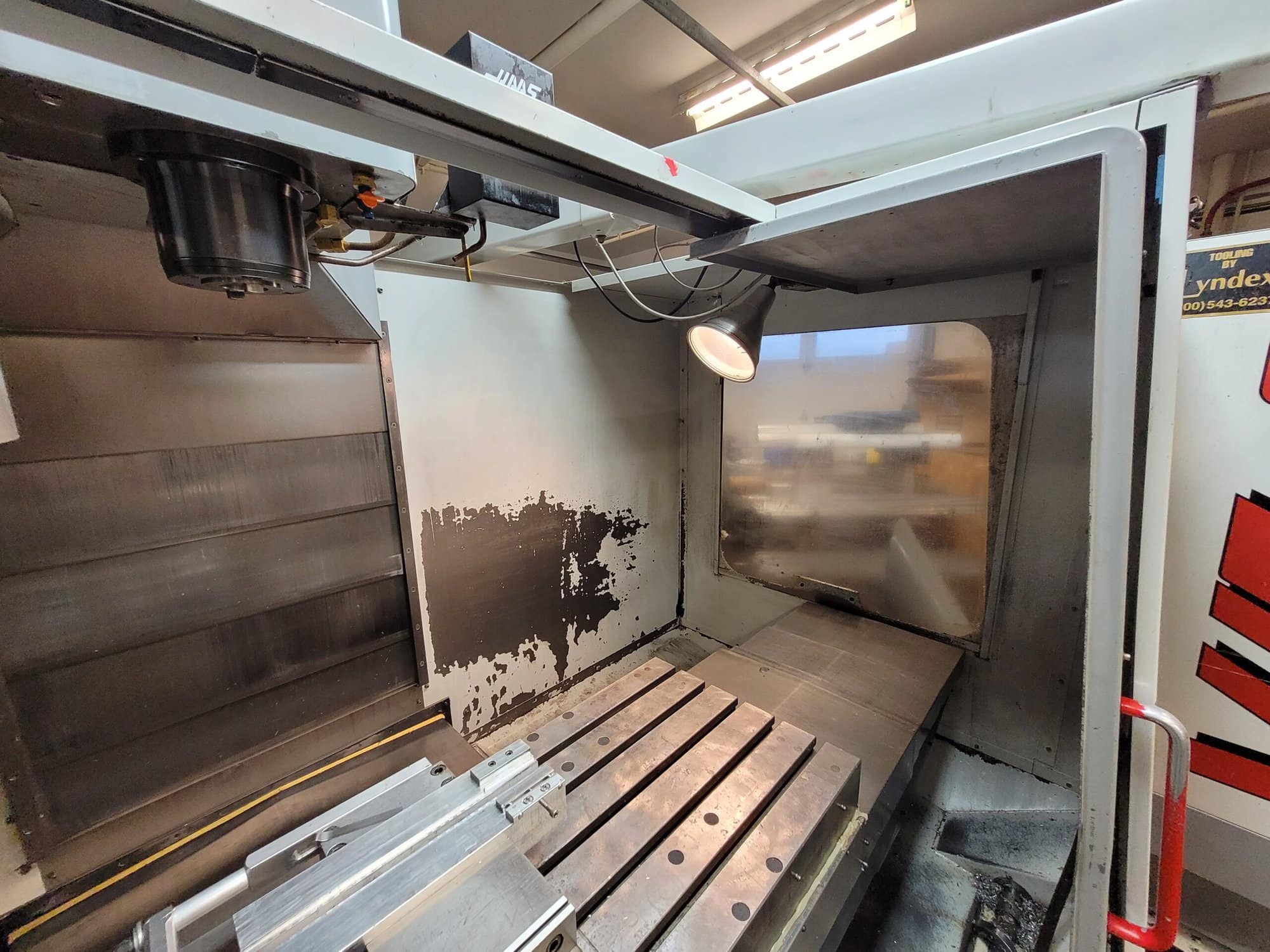 Haas VF-3 VMC, 1997 - 4th Axis Ready, Rigid Tap, GearBox, Under Power - Image 5