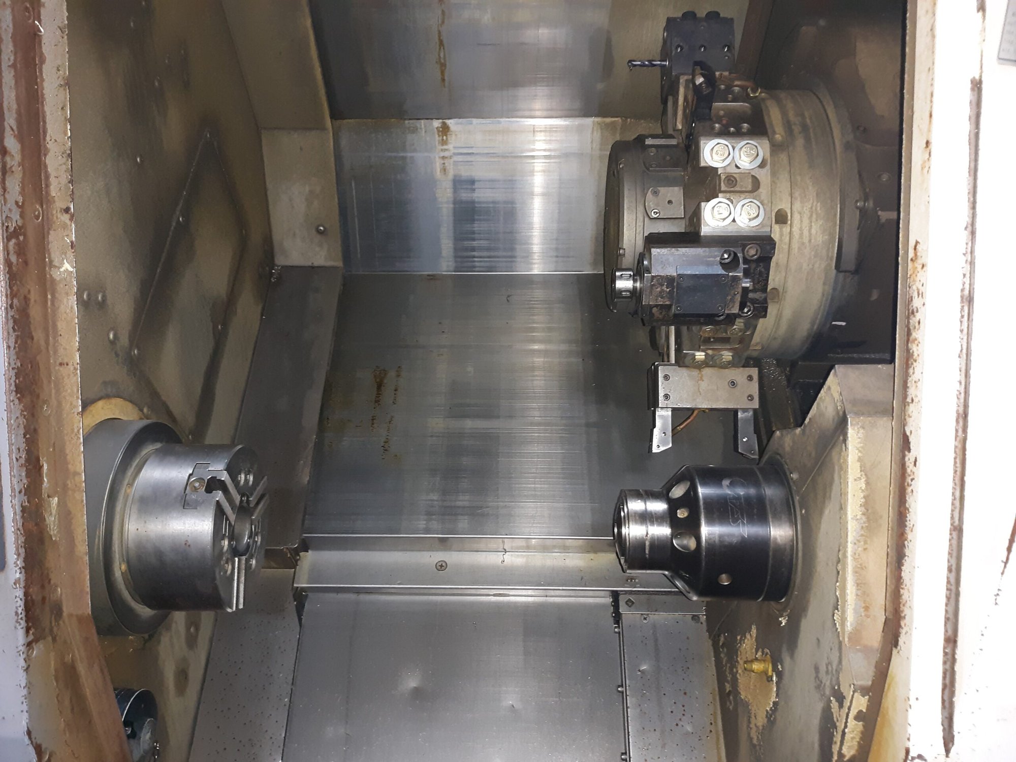 Mori Seiki SL-150 CNC Turning Center with Fanuc Control - Live Tooling Included - Image 3