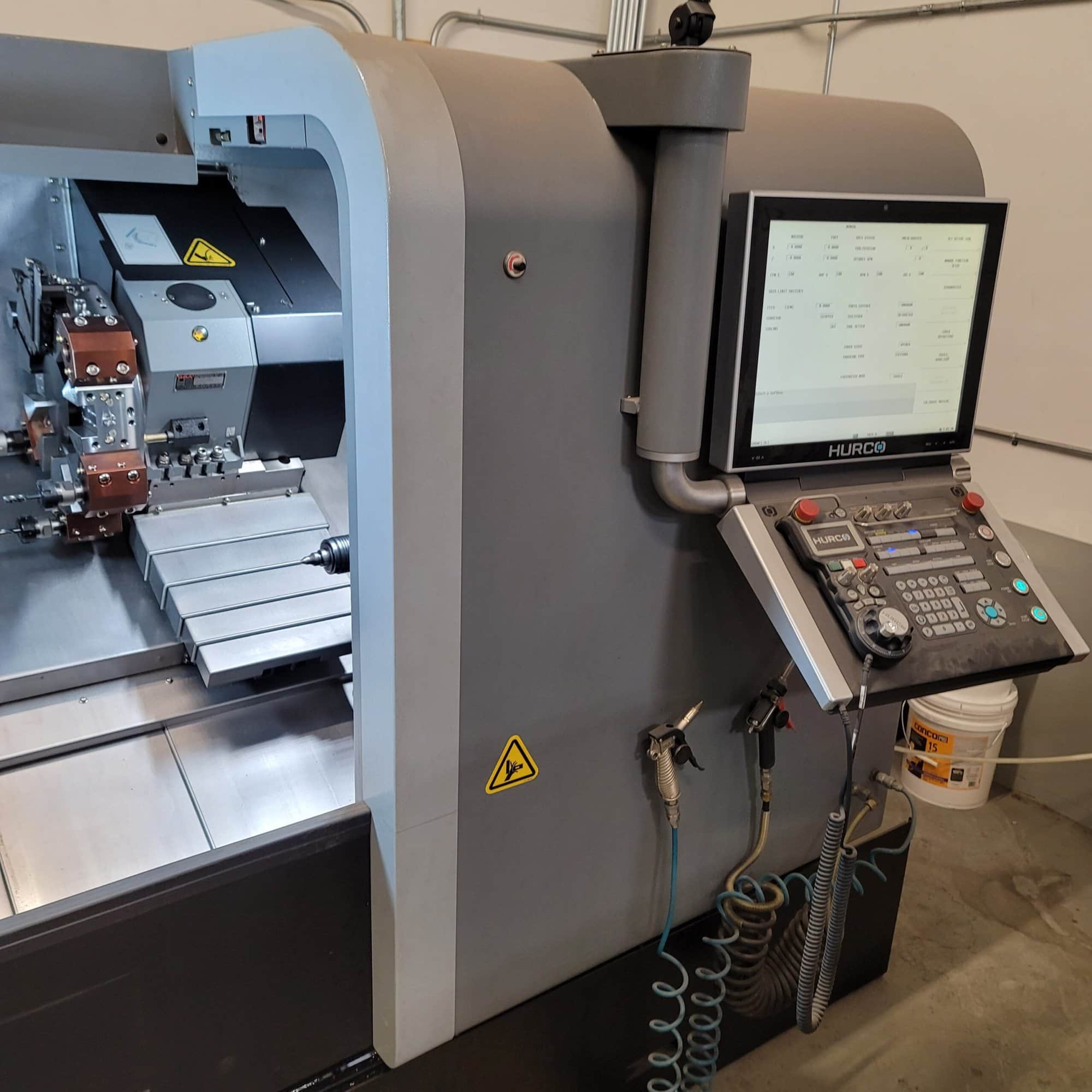 Hurco TM10i Max 5 CNC Lathe, 2017 - Rigid Tap, Tailstock - Image 2