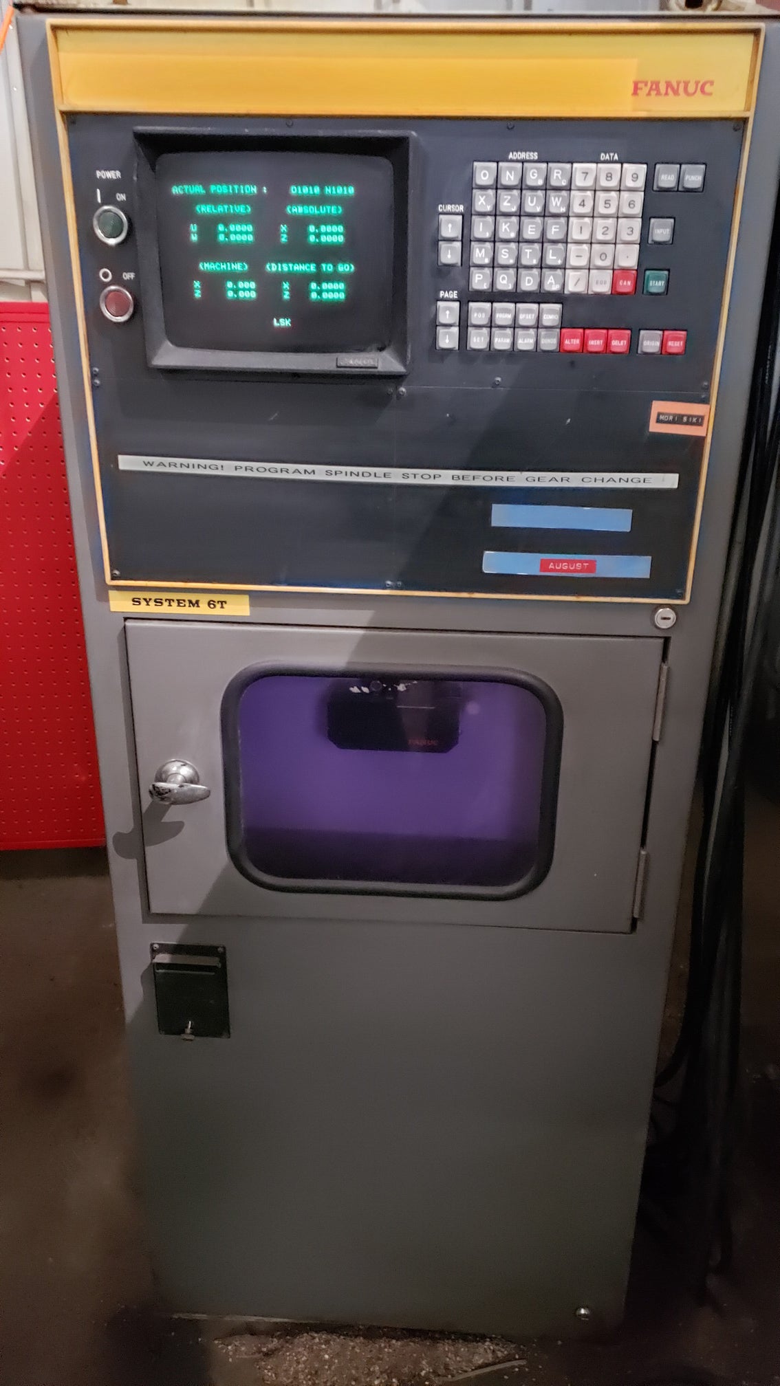 Mori Seiki SL-8C CNC Lathe, 1981 - 14.5" Bore, Fanuc Control - Image 4