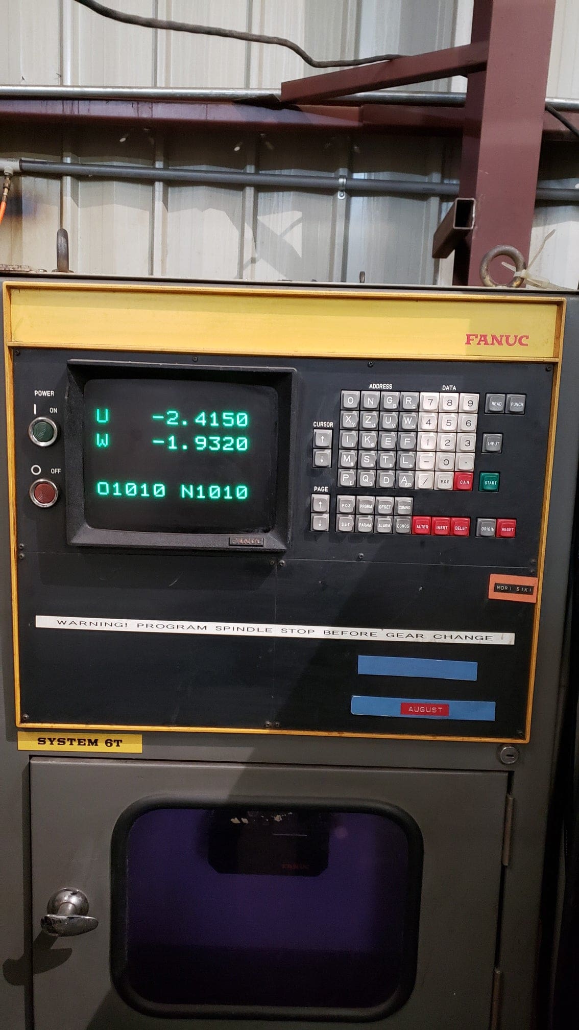 Mori Seiki SL-8C CNC Lathe, 1981 - 14.5" Bore, Fanuc Control - Image 5