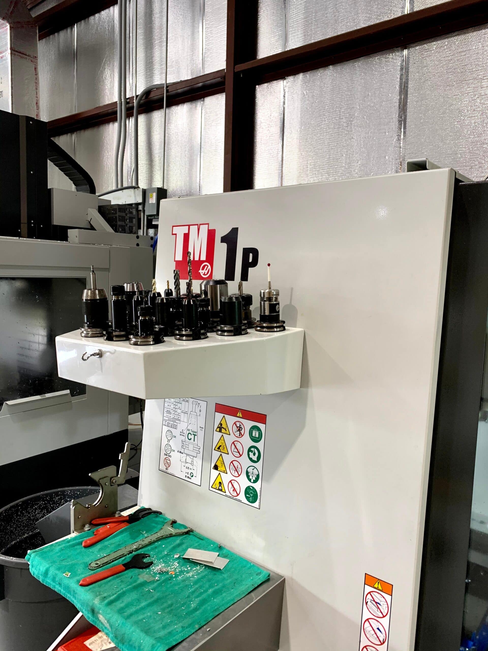 Haas TM-1P VMC, 2019 - Chip Auger, WIPS - Image 6