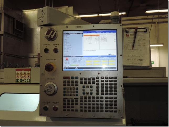 Haas TL-2 CNC Lathe, 2018 - 4 Station Tool Turret, Tailstock, Electronic Handwheels, 111 Cutting Hours - Image 3