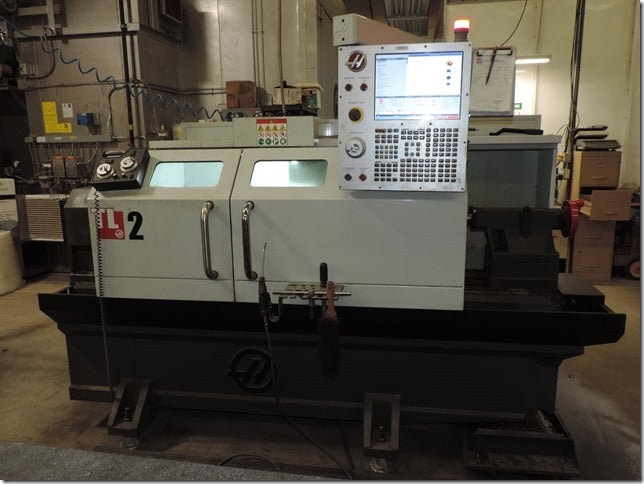 Haas TL-2 CNC Lathe, 2018 - 4 Station Tool Turret, Tailstock, Electronic Handwheels, 111 Cutting Hours - Image 2