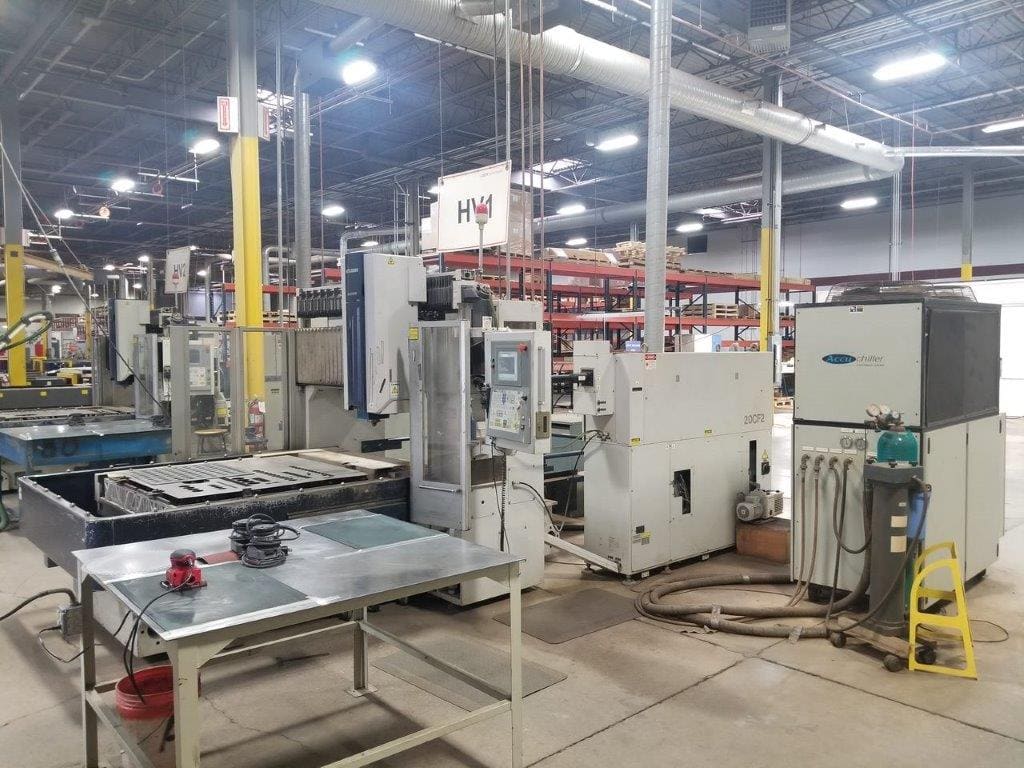 2000 Watt Mitsubishi ML1212HV Laser, 2007 - 4' x 4' Table - Image 3