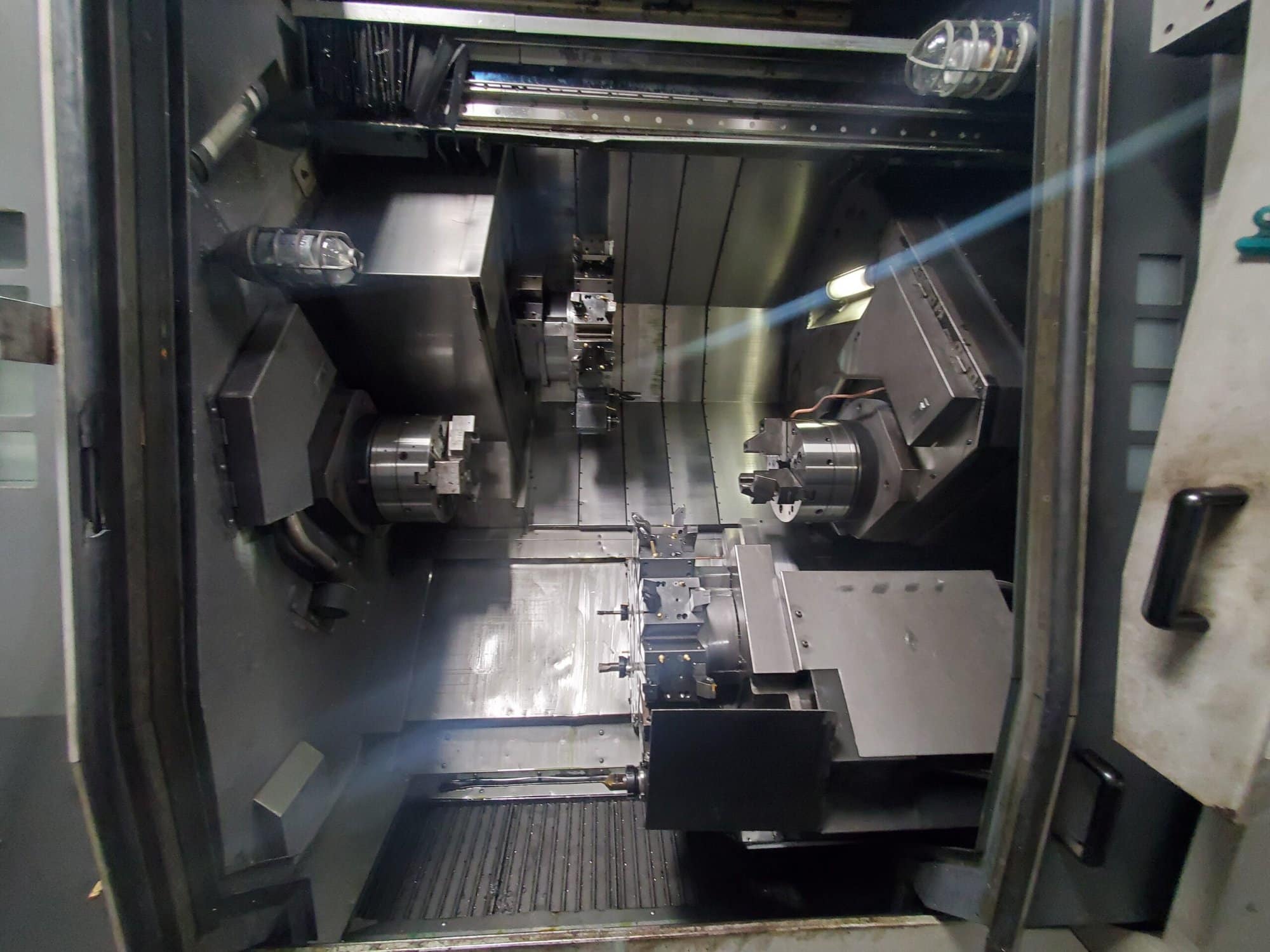 Mori Seiki ZT2500Y CNC Turning Center, 2007 - Y Axis, Live Tooling, Twin Turret, Twin Spindle - Image 2
