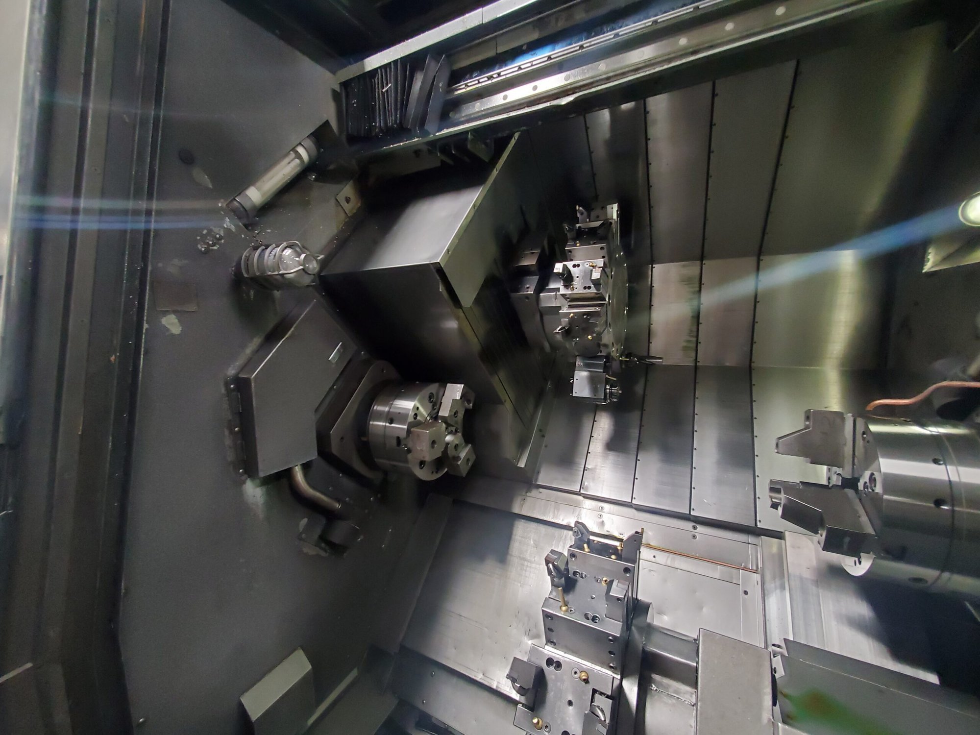Mori Seiki ZT2500Y CNC Turning Center, 2007 - Y Axis, Live Tooling, Twin Turret, Twin Spindle - Image 3