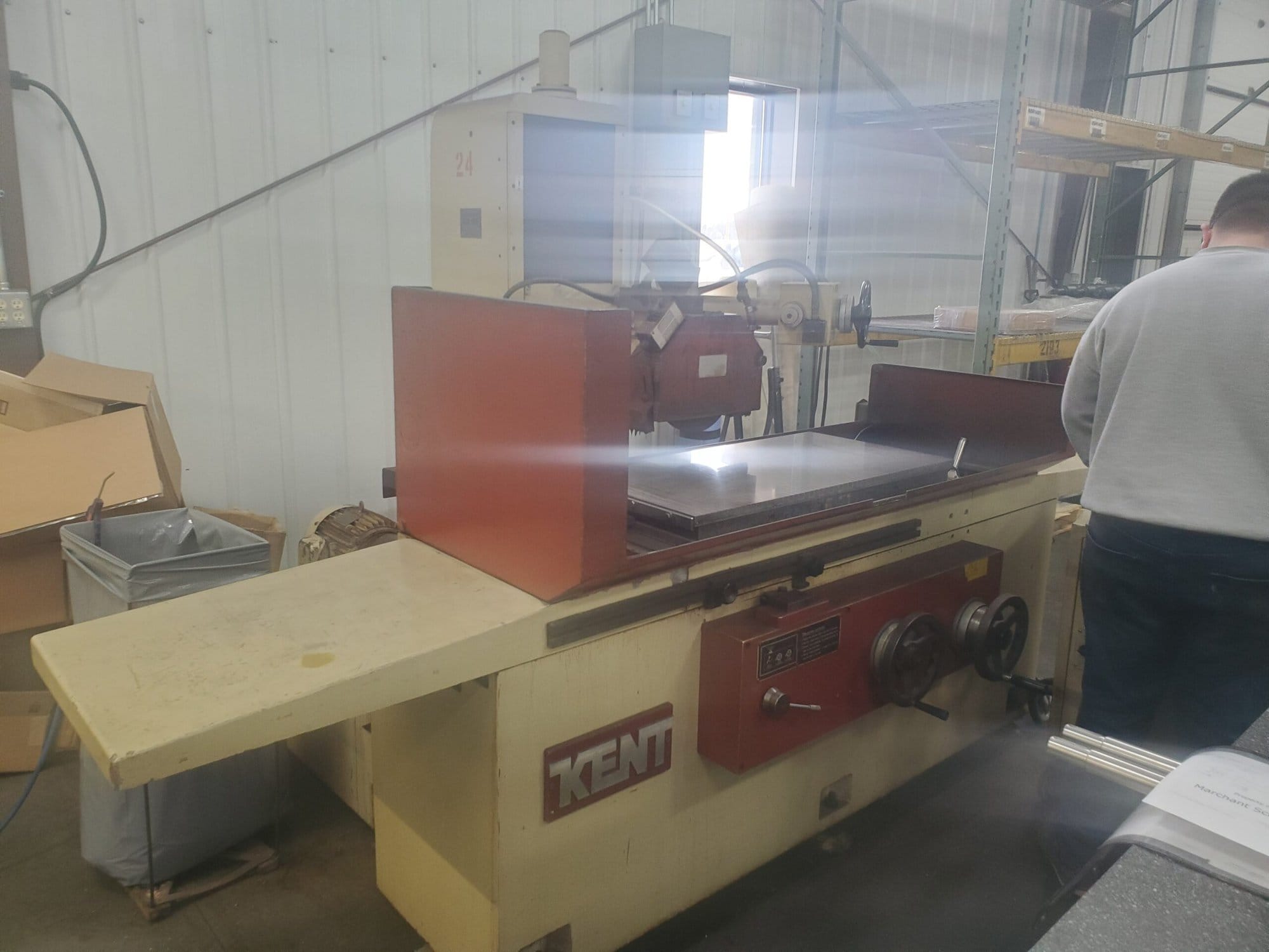 Kent KGS-510AHD 40x20 Surface Grinder 1987 - Very Nice - Image 3