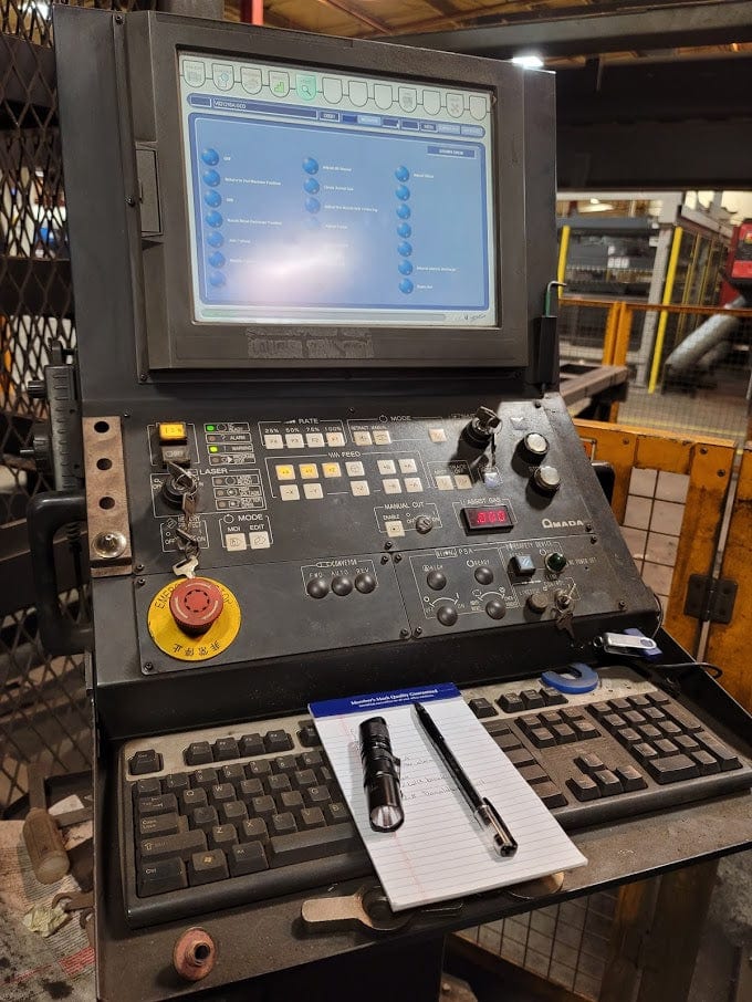 4000 Watt Amada FO3015NT CO2 Laser, 2005- 5'x10' Table Pre-Removal Special Pricing - Image 2