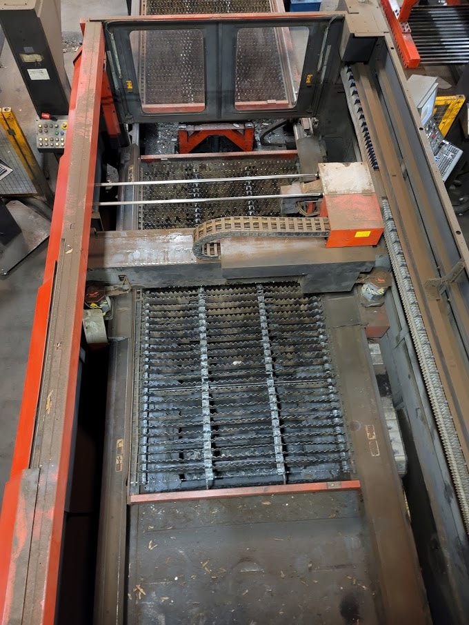 4000 Watt Amada FO3015NT CO2 Laser, 2005- 5'x10' Table Pre-Removal Special Pricing - Image 3