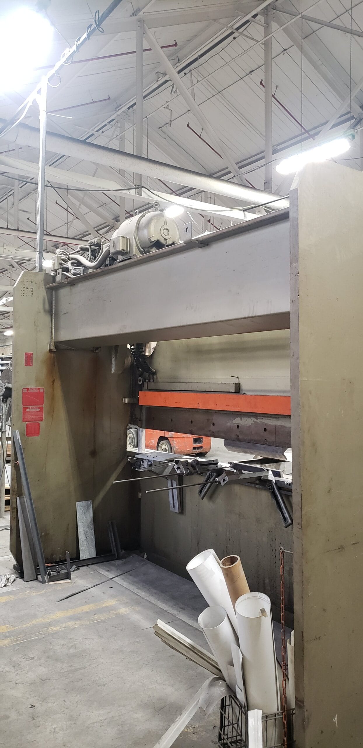 165 Ton x 12' Pacific J165-12 Press Brake, 1976 - Image 3