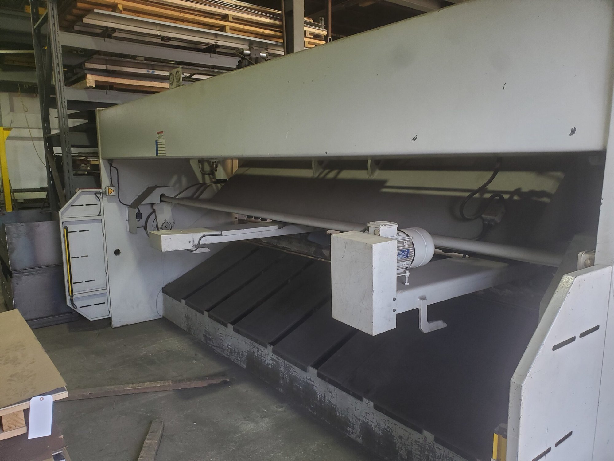1/2" x 13' Ermak HGD Swing-Beam Shear, 2014- CNC Adjustable Blade Gap, Pneumatic Rear Sheet Supports - Image 8