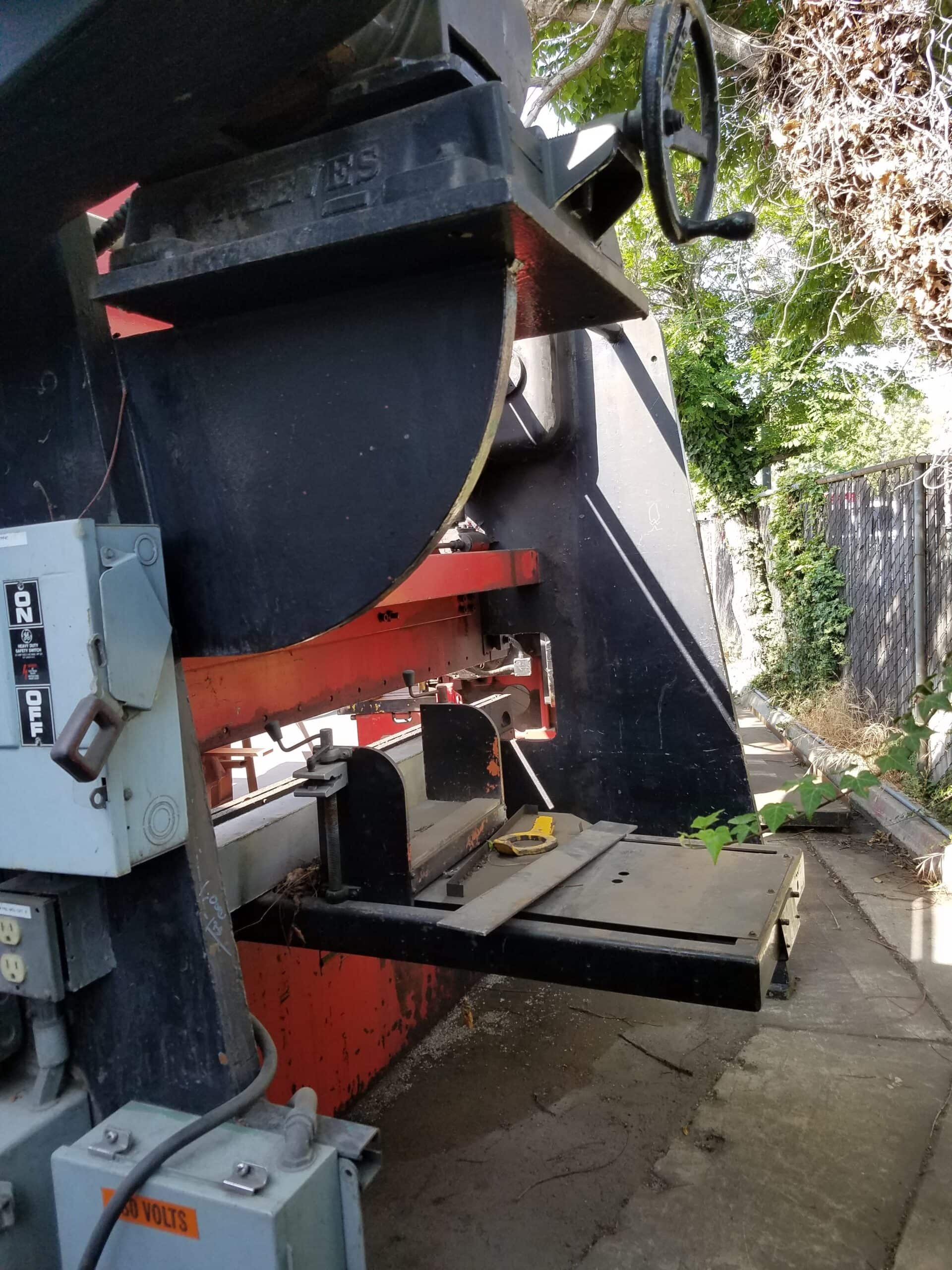 60 Ton x 10' Chicago Dreis & Krump 810-L Press Brake, 1972 - Image 4