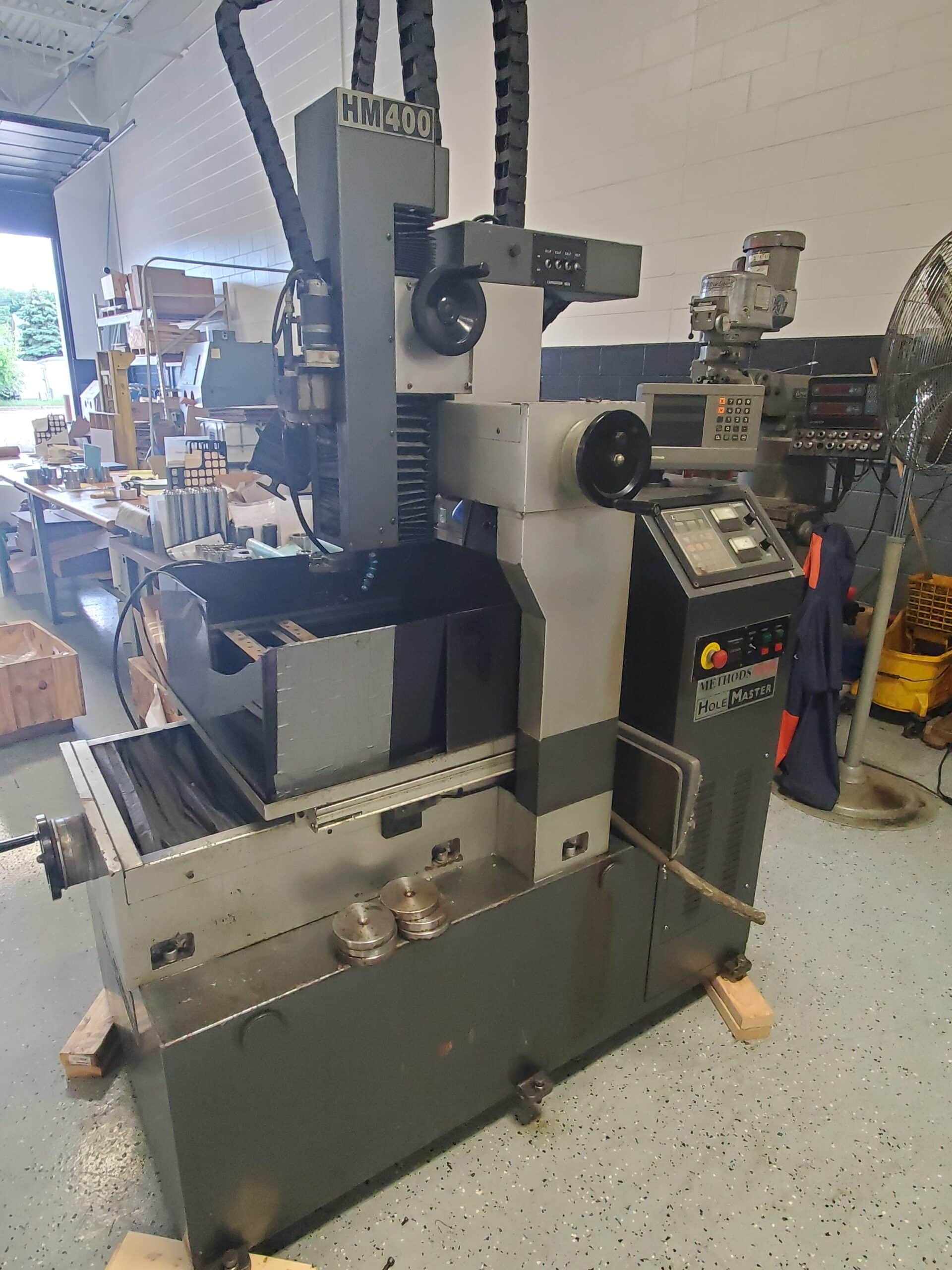 Methods Top EDM Hole Master HM 400 Hole Popper EDM, 1998- 50 Amps - Image 2