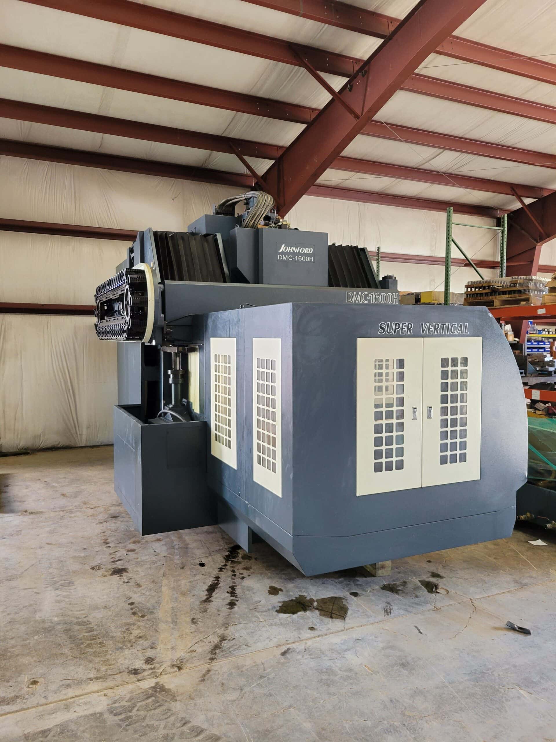 Johnford DMC-1600H Double Column Machining Center, 2012 - Fanuc 31MB, Oil Mist Coolant, Under Power CAT 50 - Image 3