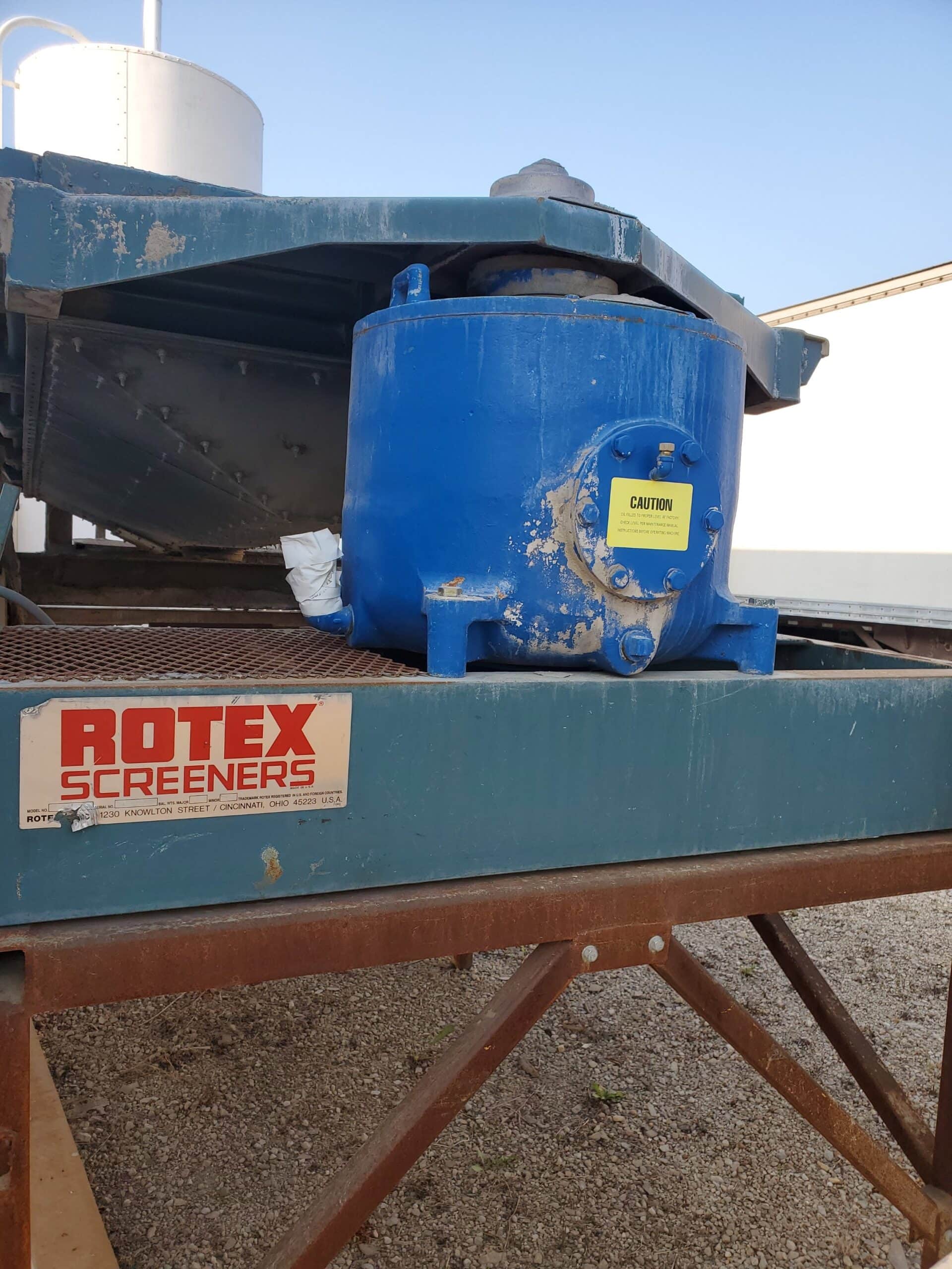 Rotex Model 81 C/S 60" x 120" General Purpose Single Deck Screener - Image 4