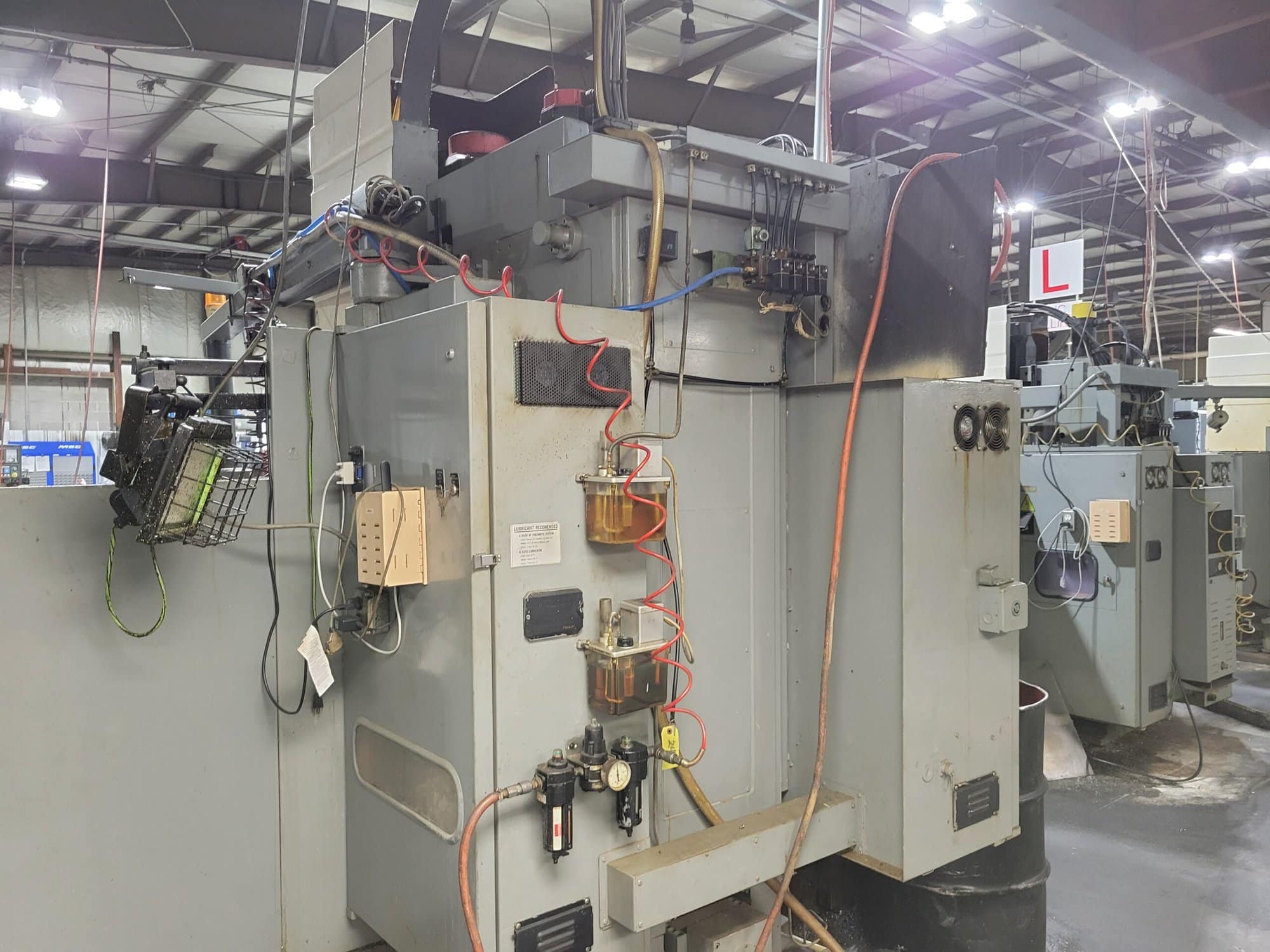Leadwell MCV-1300P VMC, 1988 - Tooling Included, 90 Degree Angle Head - Image 6