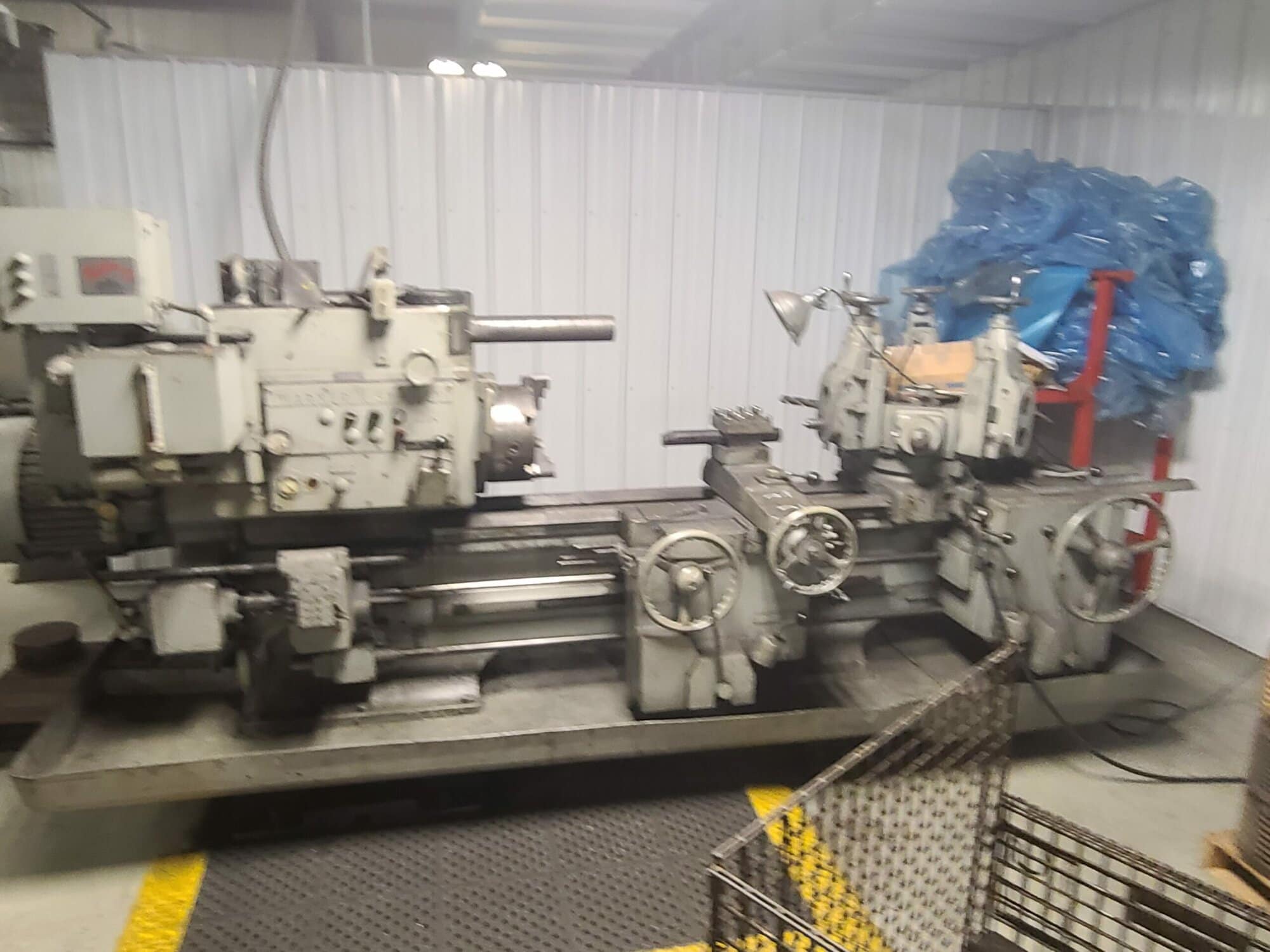 Warner & Swasey M3470 Saddle Type Turret Engine Lathe, 1980 - 21-1/2" Swing - Image 2