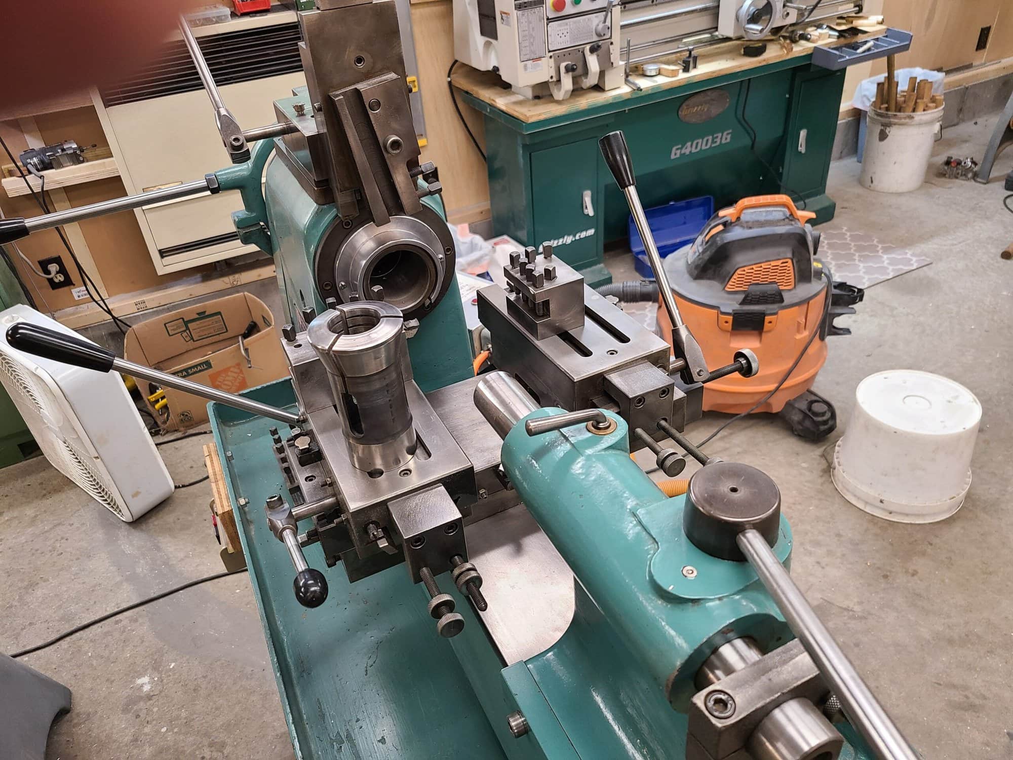 Senday SD-45 Bench Lathe, 2001 - Tailstock - Image 3