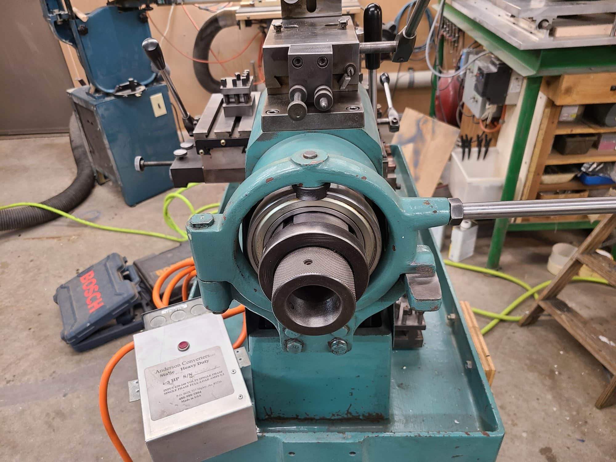Senday SD-45 Bench Lathe, 2001 - Tailstock - Image 4