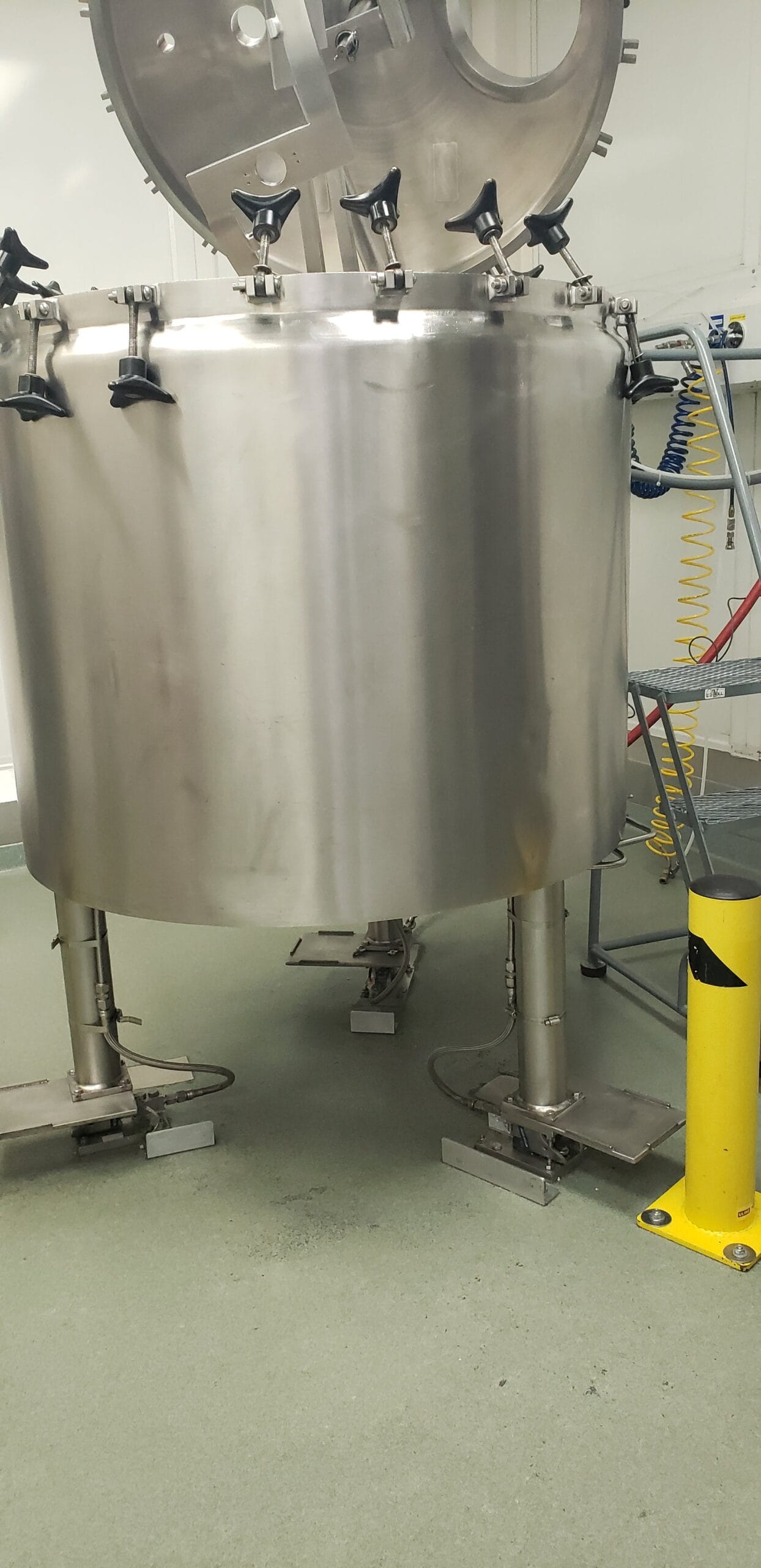 Lee Industries 150D9MT 150 Gallon Double Motion Stainless Steel Vacuum Kettle, 2009- W/ Scale - Image 3