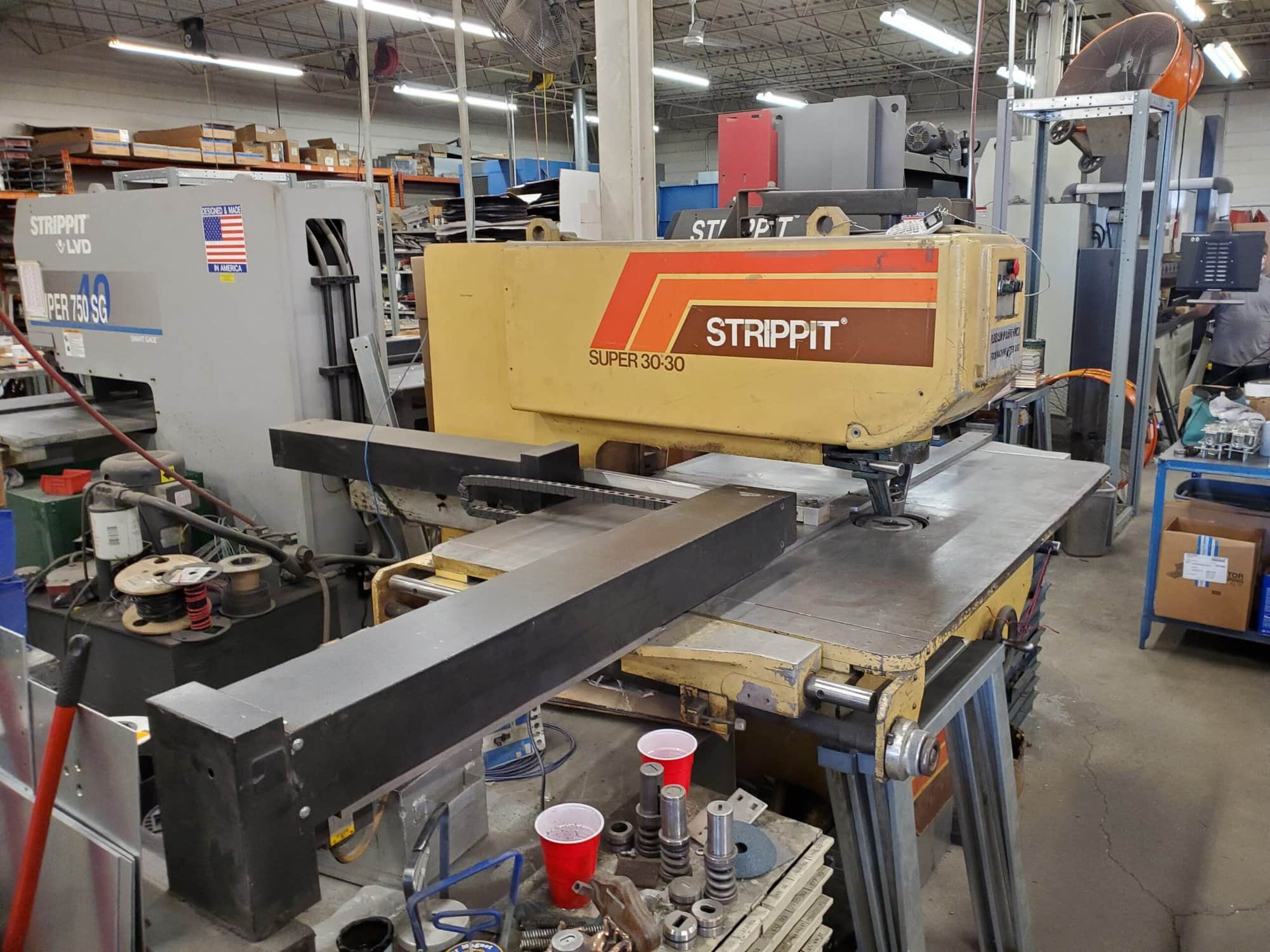Strippit Super 30/30 CNC Single Station Punch, 1982 W/ Updated Touch Screen Control - Image 3