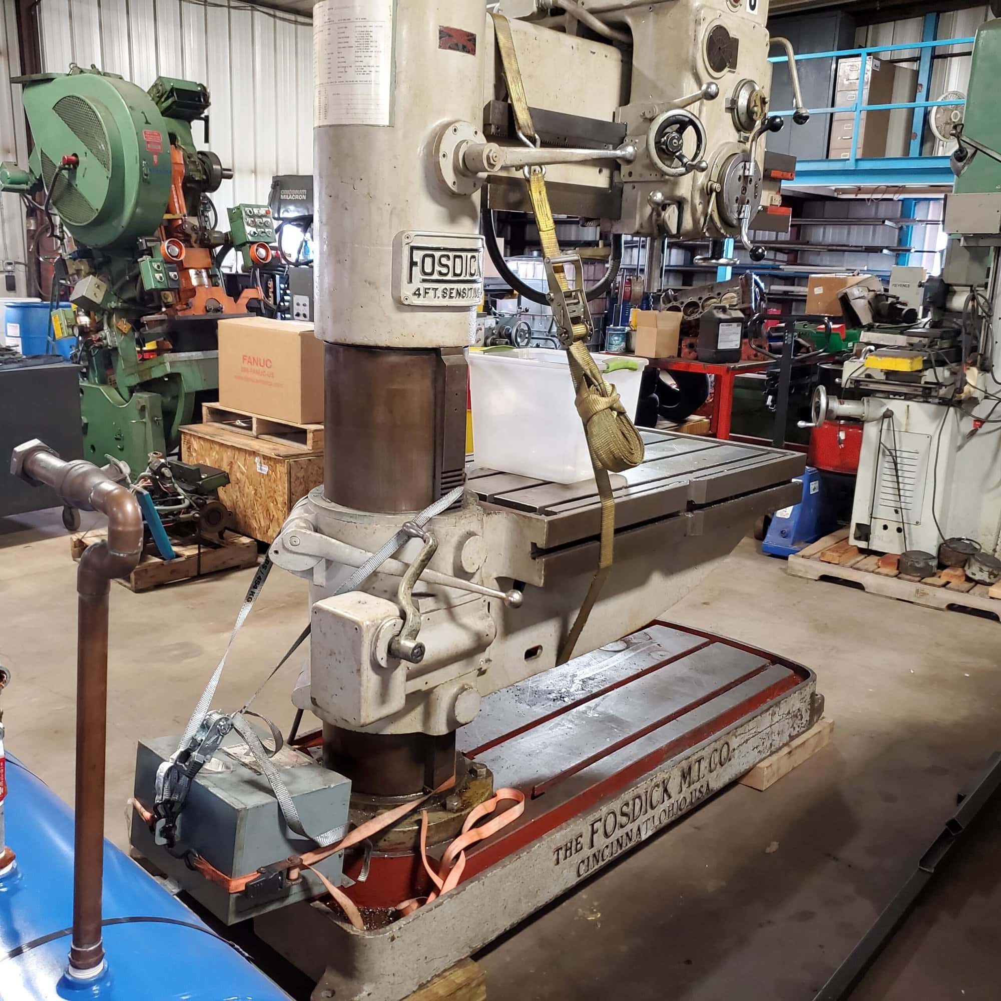 Fosdick 4' Sensitive Radial Arm Drill
