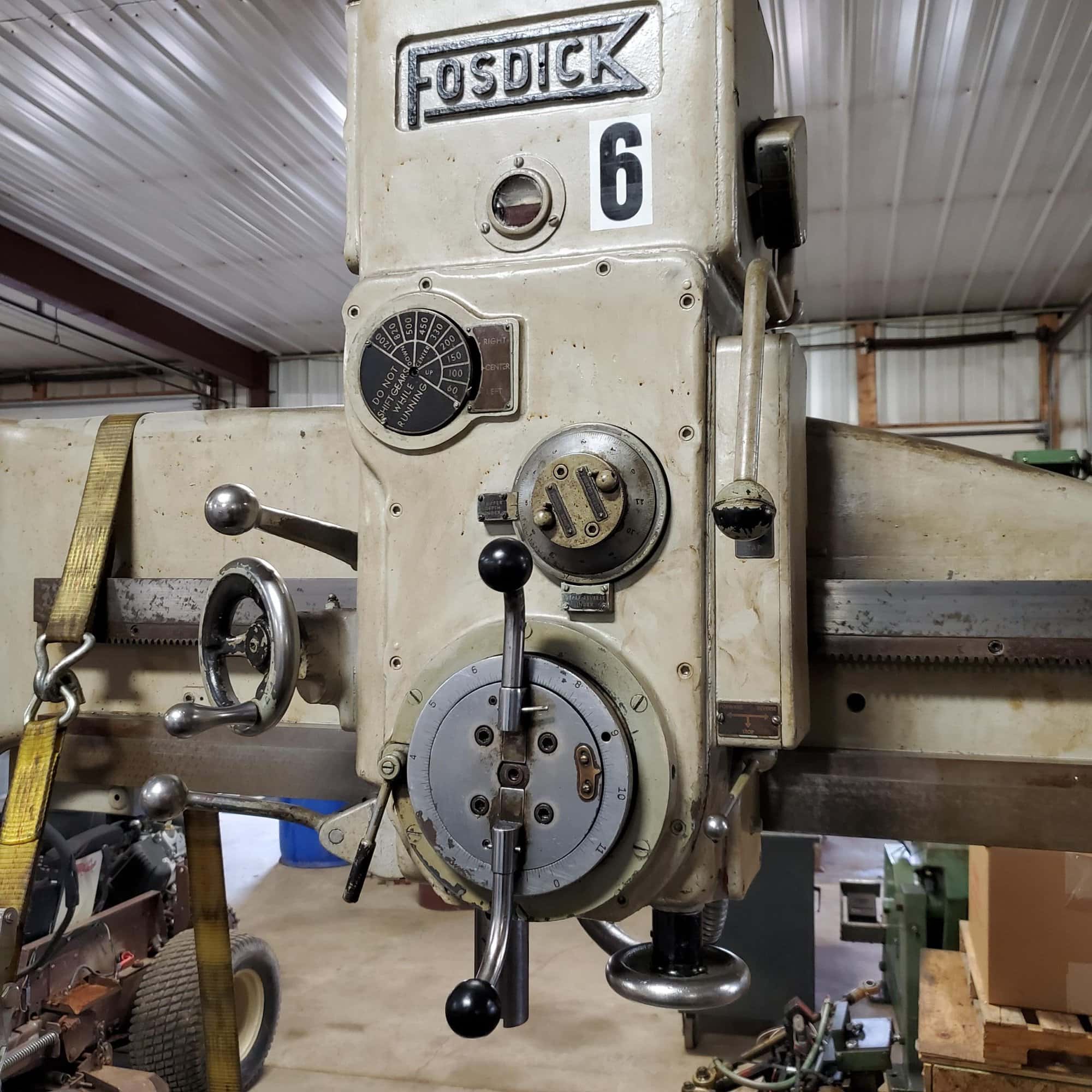 Fosdick 4' Sensitive Radial Arm Drill - Image 2