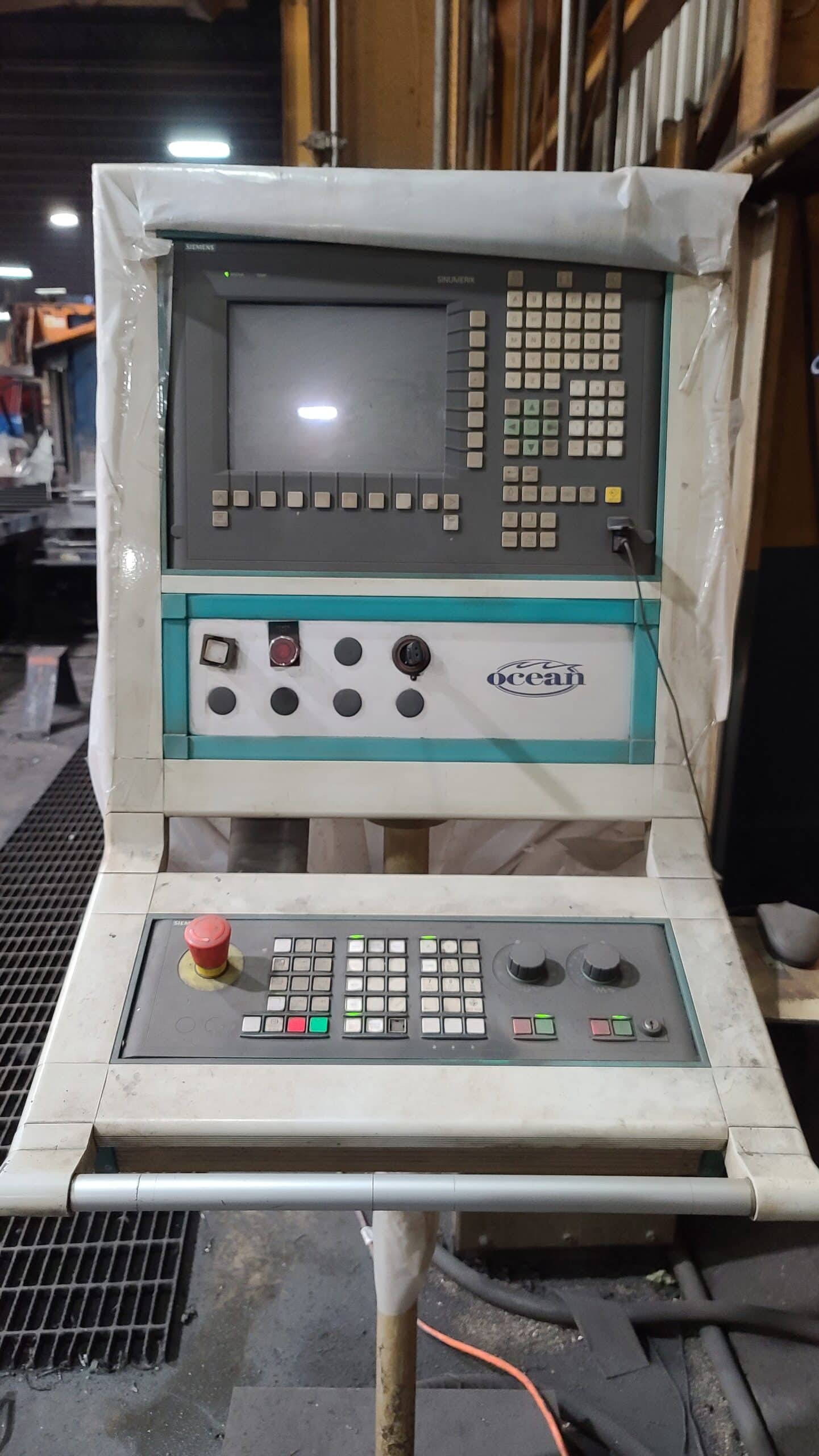 40" x 60' Peddinghaus Ocean Avenger MDL-1000B CNC Drill, 2008 - Tooling and Drill Sharpener Included, Siemens CNC Control - Image 2