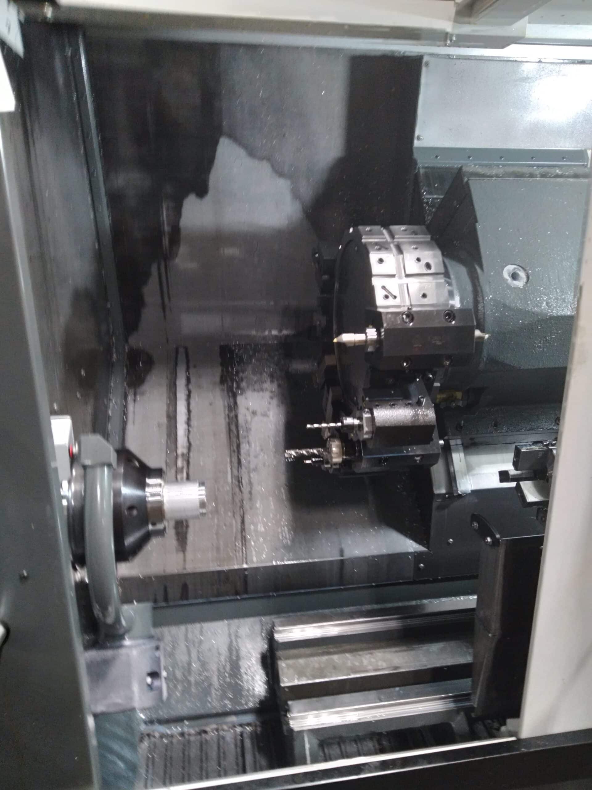 Haas ST-25 CNC Lathe,2020 - Sub Spindle, Bar Feeder, Parts Catcher, BMT Turret,Tool Presetter, Chip Conveyor, Low hours - Image 3