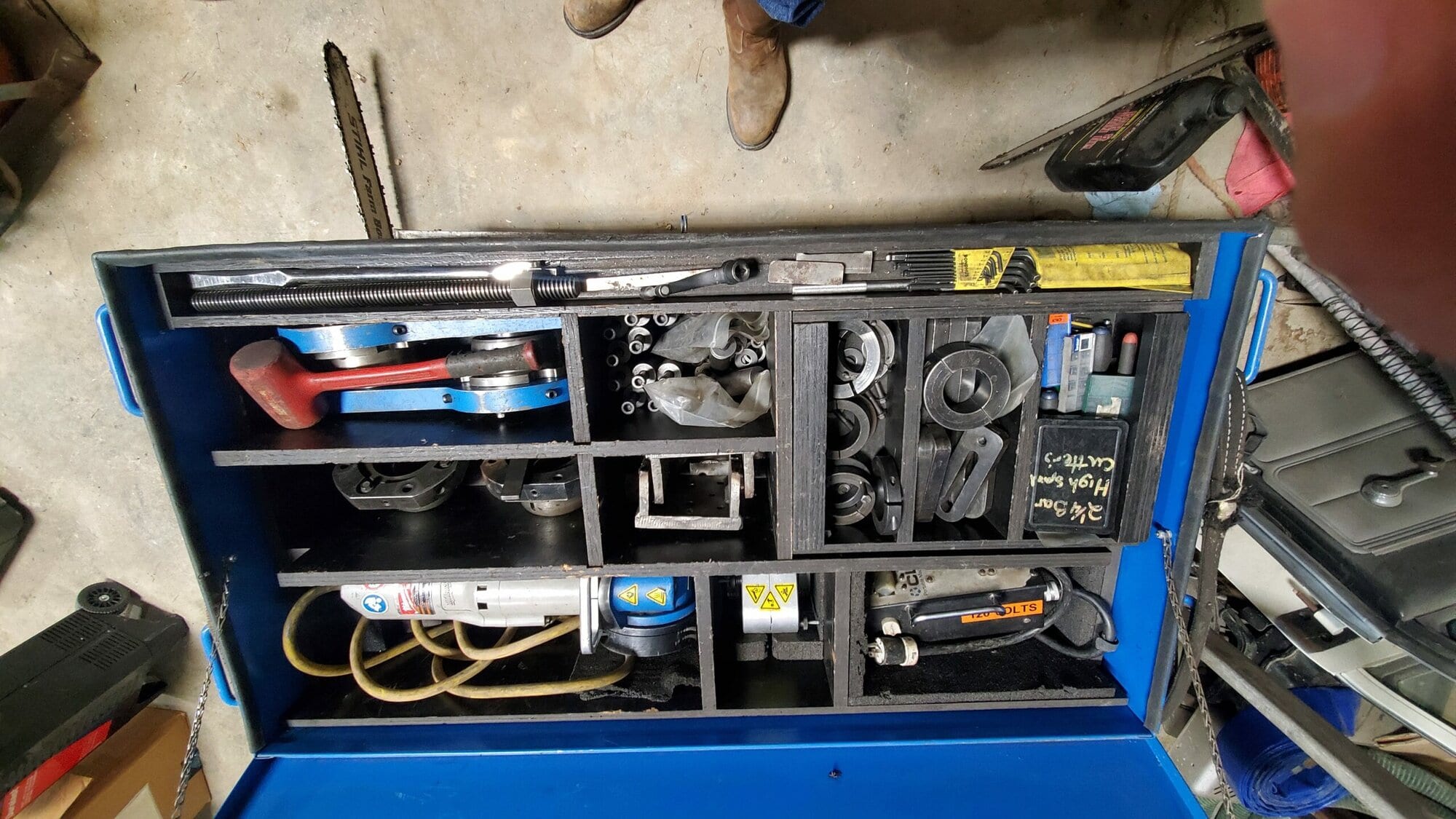 Climax BB5000 Portable Line Boring Machine, 2015 - Electric Drive, 8' Chrome Boring Bars included - Image 7