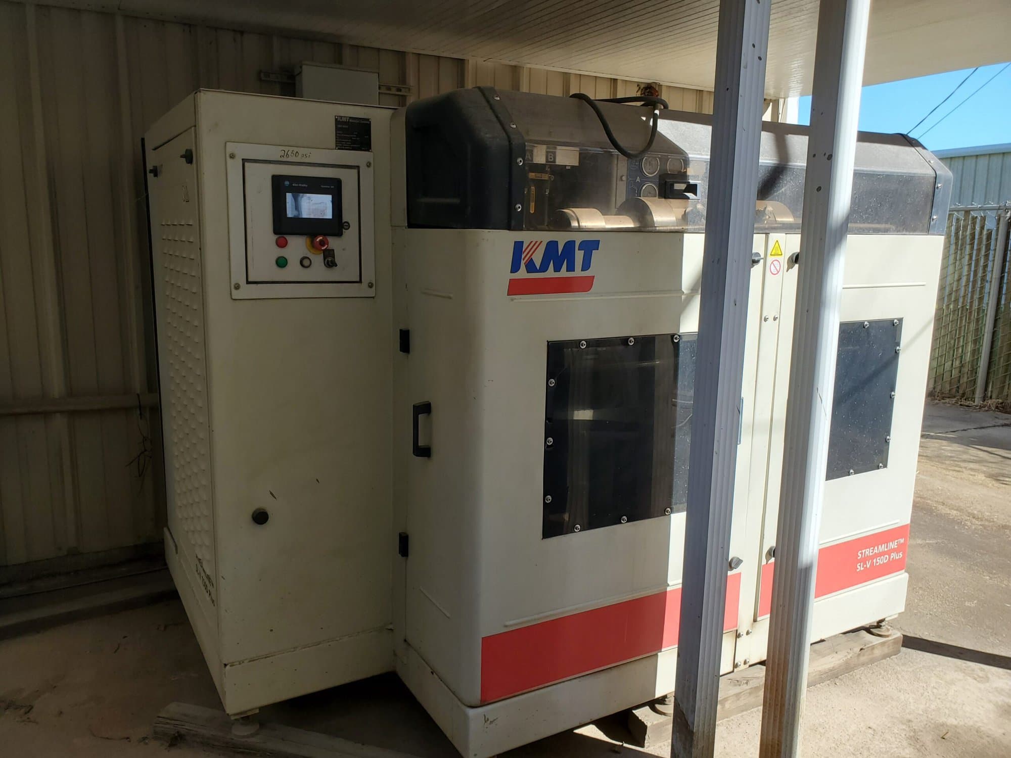 KMT SLV-150D Plus CNC Waterjet Pump, 2008